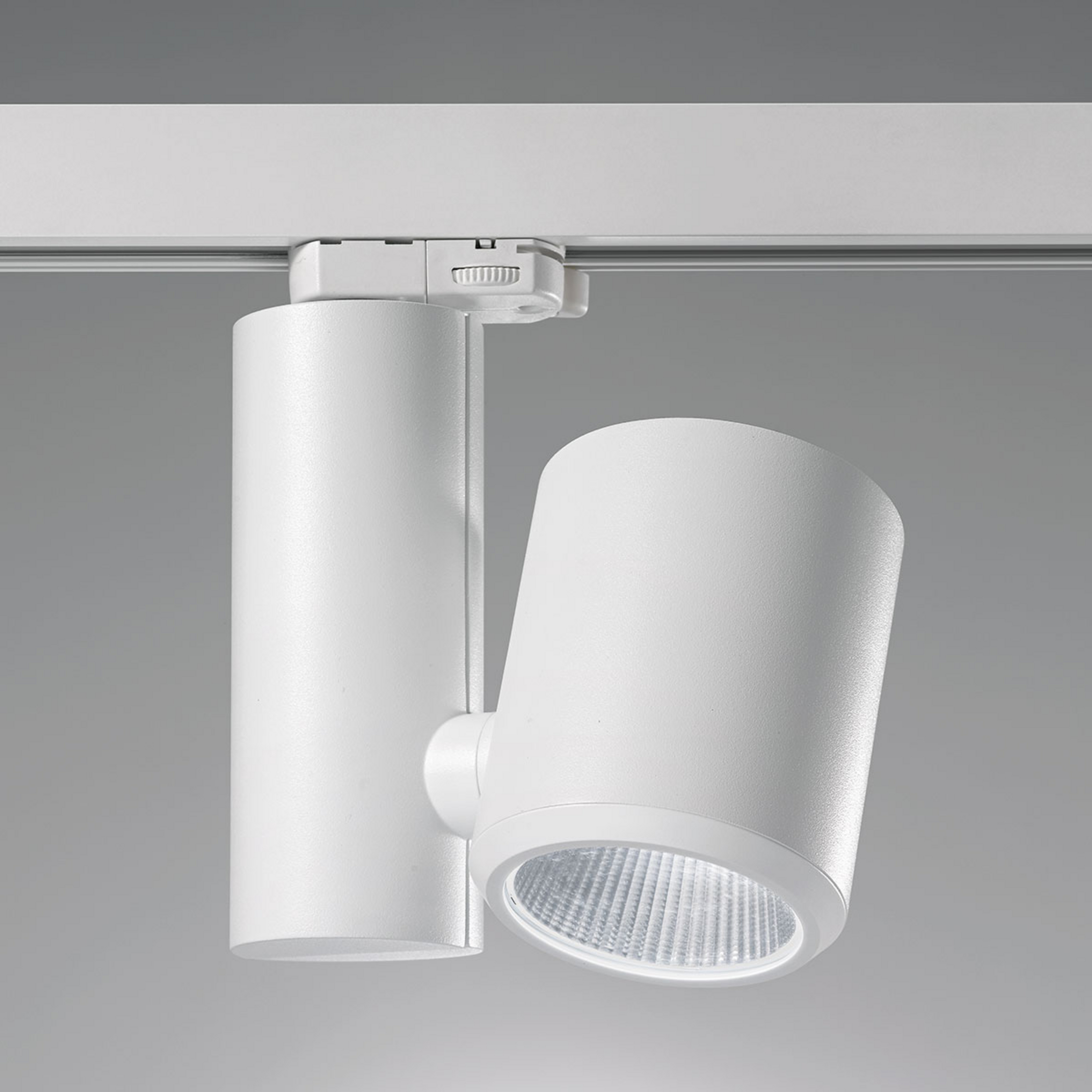 Egger DLS LED-Schienenstrahler Kent, 38°, weiß