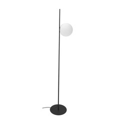 Karman lámpara de pie exterior Atmosphere negro 178 cm plástico