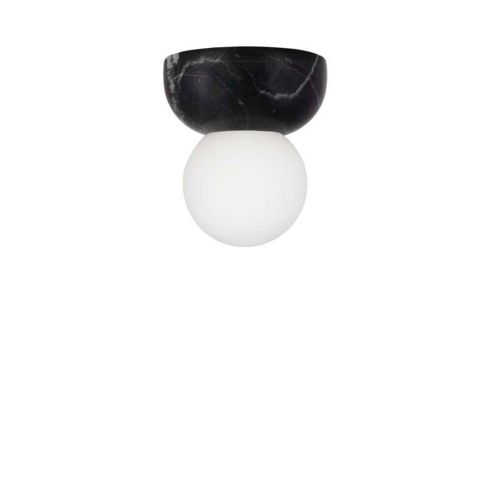 Globen Lighting Wandleuchte Torrano, schwarz, Ø 13 cm IP44 günstig online kaufen