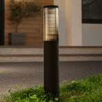 Φωτιστικό βάθρο Salle, ύψος 46,5 cm, μαύρο, αλουμίνιο