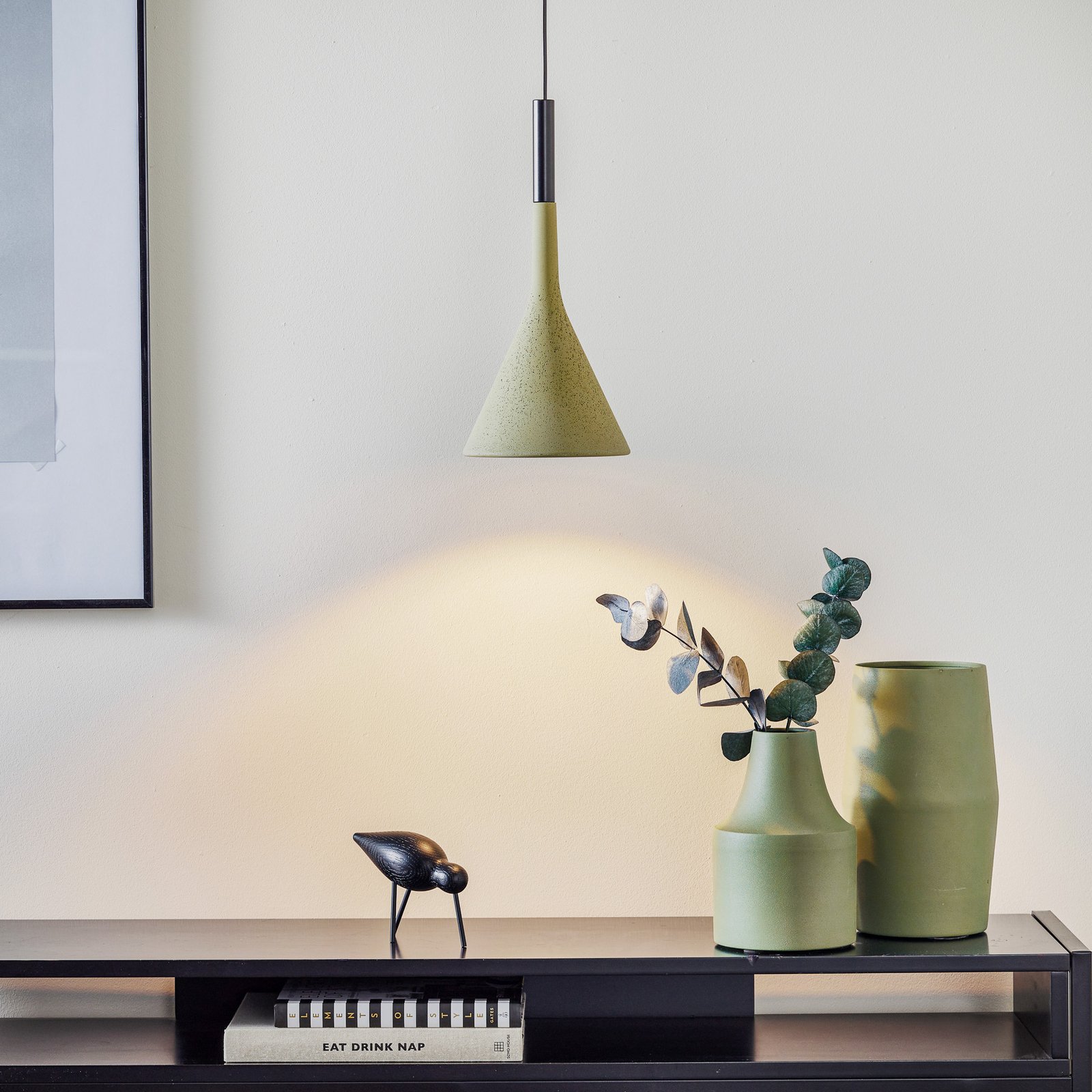 Foscarini Aplomb Hängeleuchte GU10 aus Beton