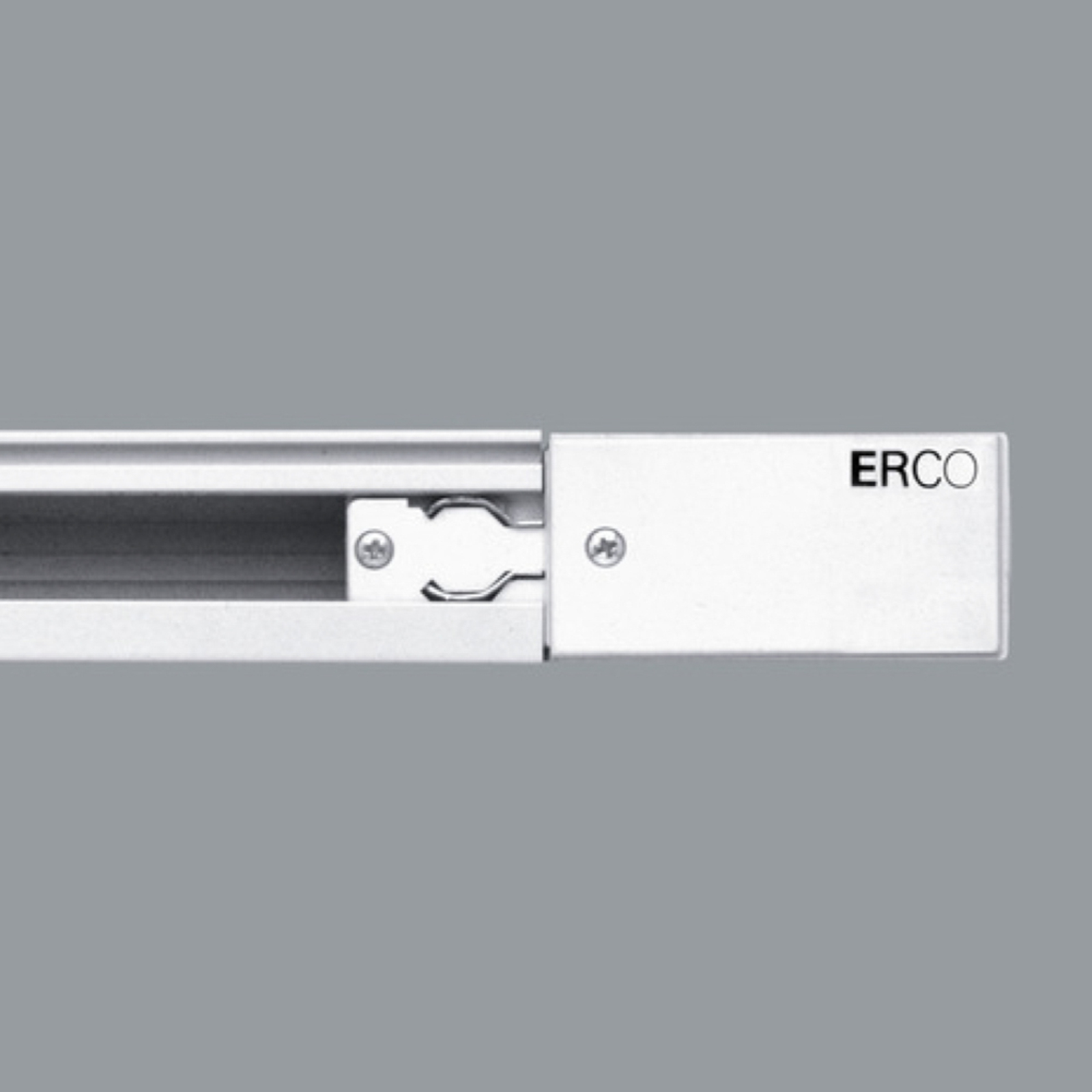 ERCO 3-fazowy zasilacz prawy biały