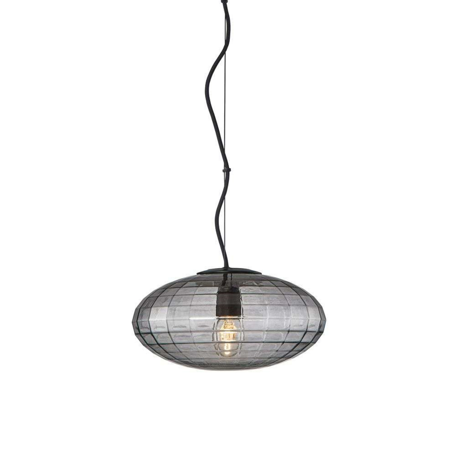 Mesh Závěsná Lampa Ø28 Smoke - Halo Design