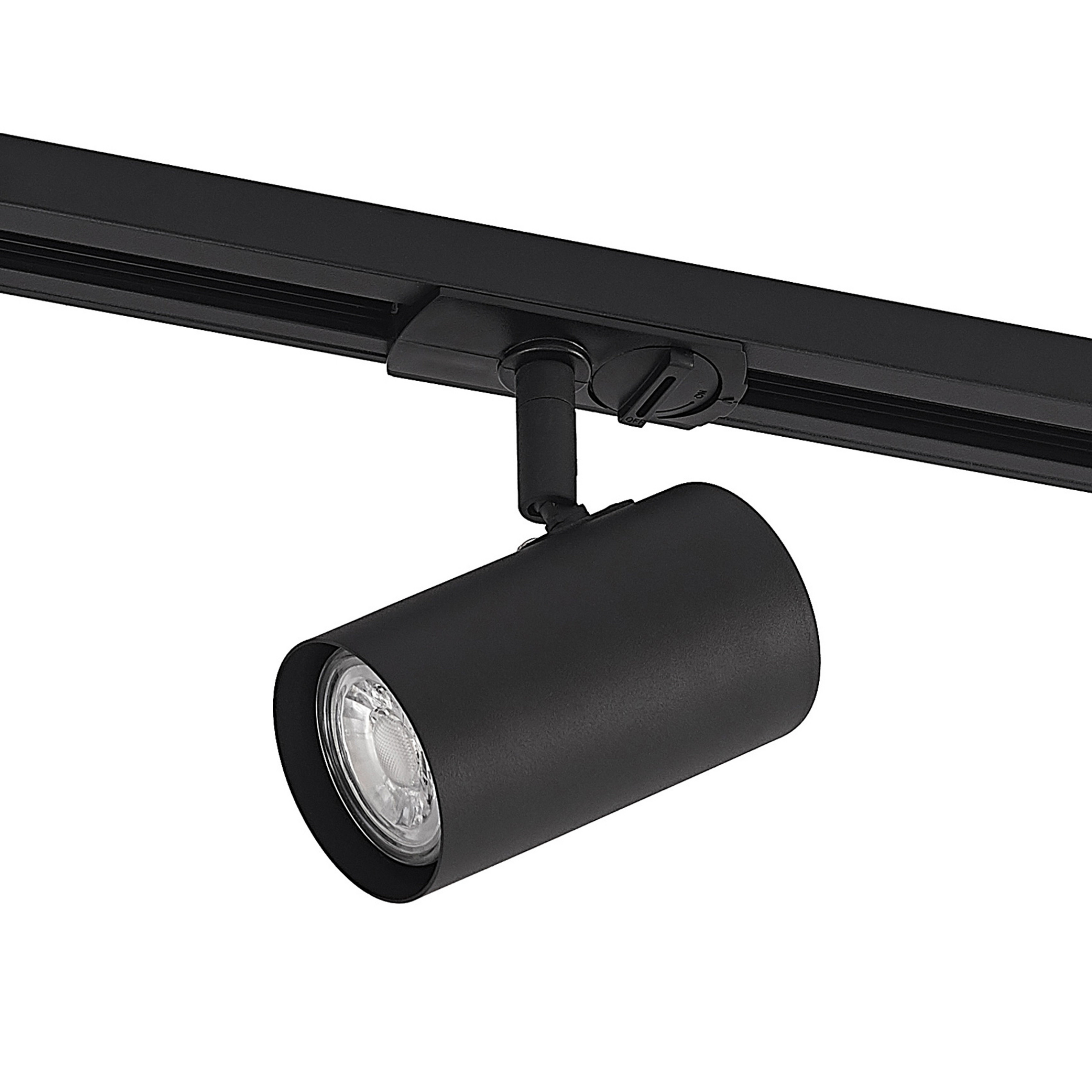 Linaro Spot au rail GU10 Noir - Lindby