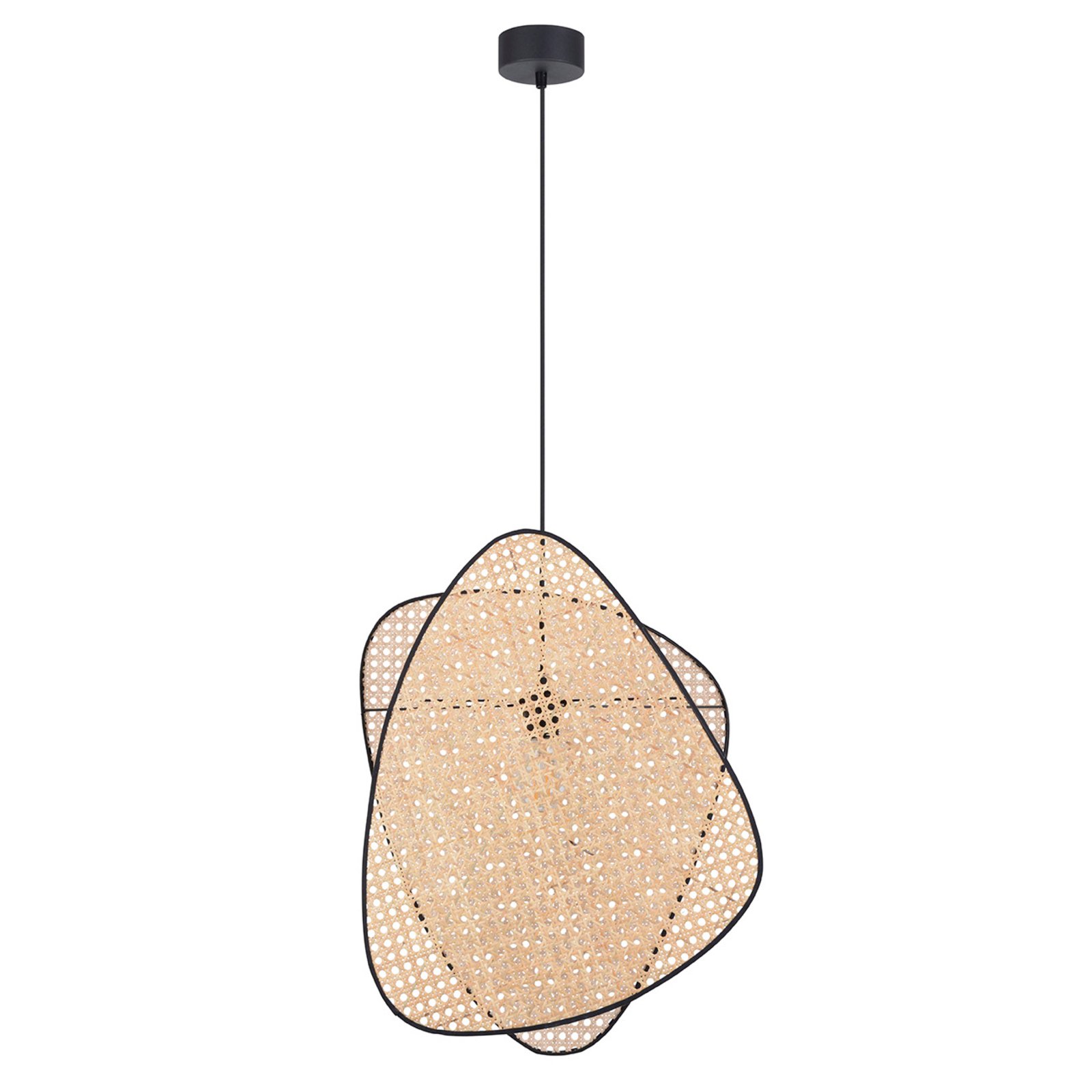 Screen S Hängelampe 58 cm, natur, Rattan - MARKET SET Screen S Hängelampe 58 cm, natur, Rattan - MARKET SET