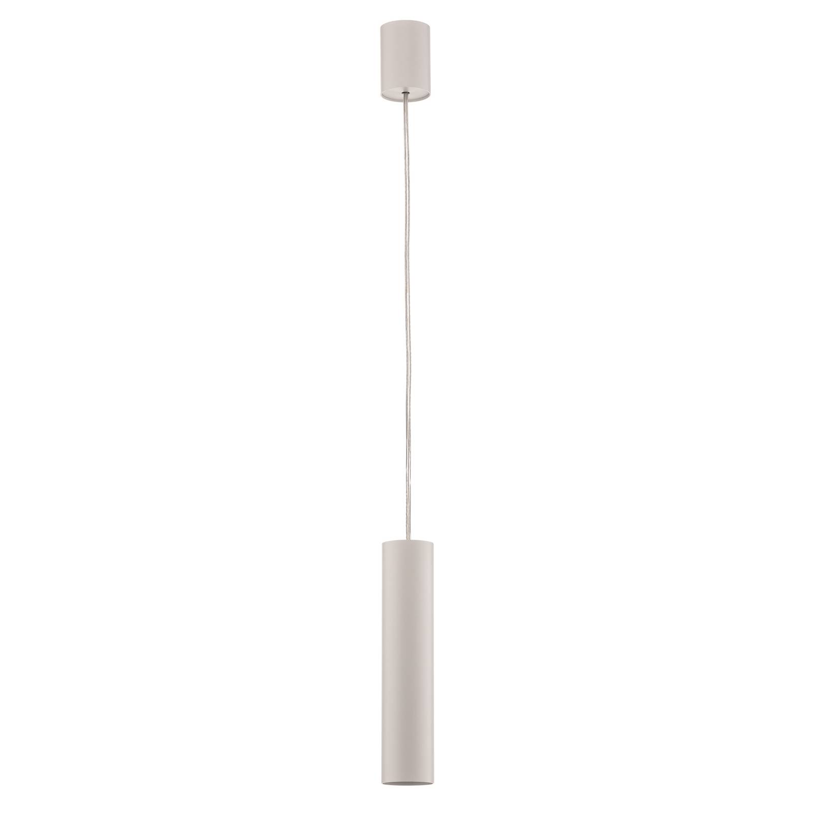 Suspension Eye hauteur abat-jour 25 cm blanche