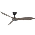 Eco Airscrew Deckenventilator 152cm schwarz, Holz - CasaFan