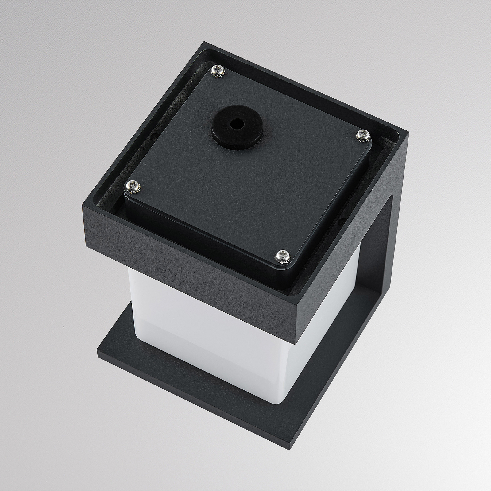 Applique d'extérieur LED FYNN-Y, anthracite, 12 cm, IP65, CCT