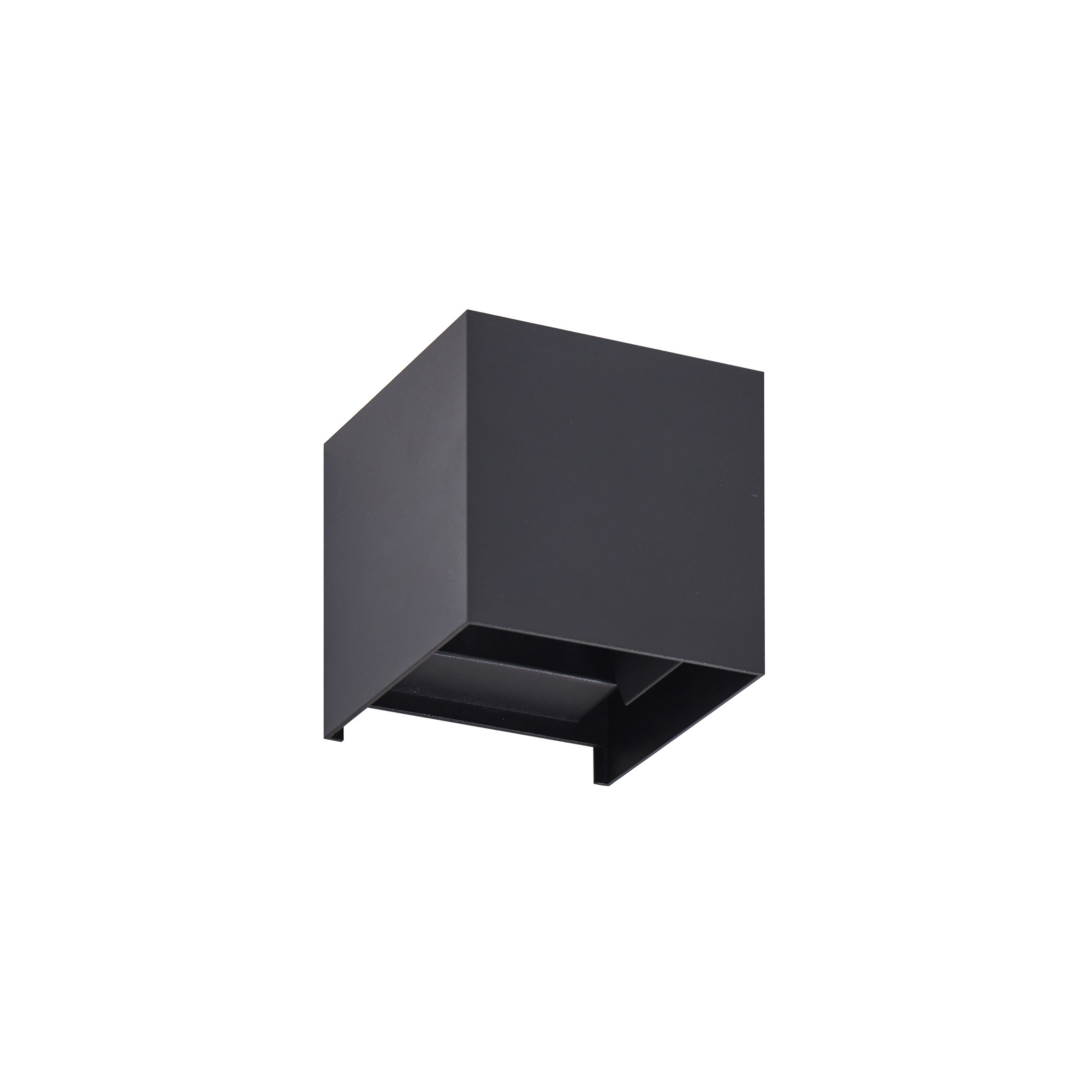 Nivar Square LED Außenwandleuchte Black - Lindby