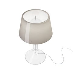 Foscarini LED-pöytävalaisin Chapeaux V, harmaa