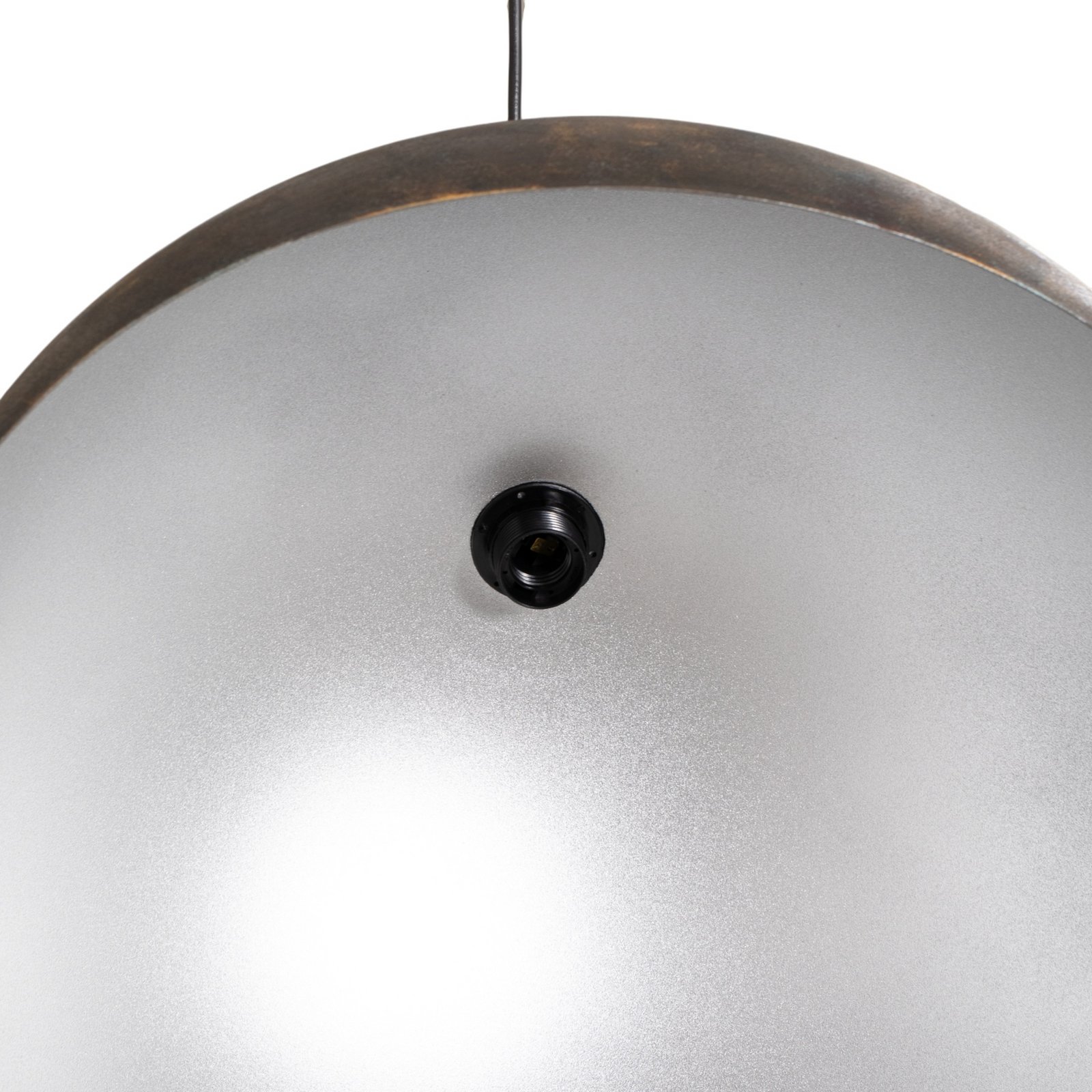 Berceste pendant light, Ø 60 cm, aged brass, metal