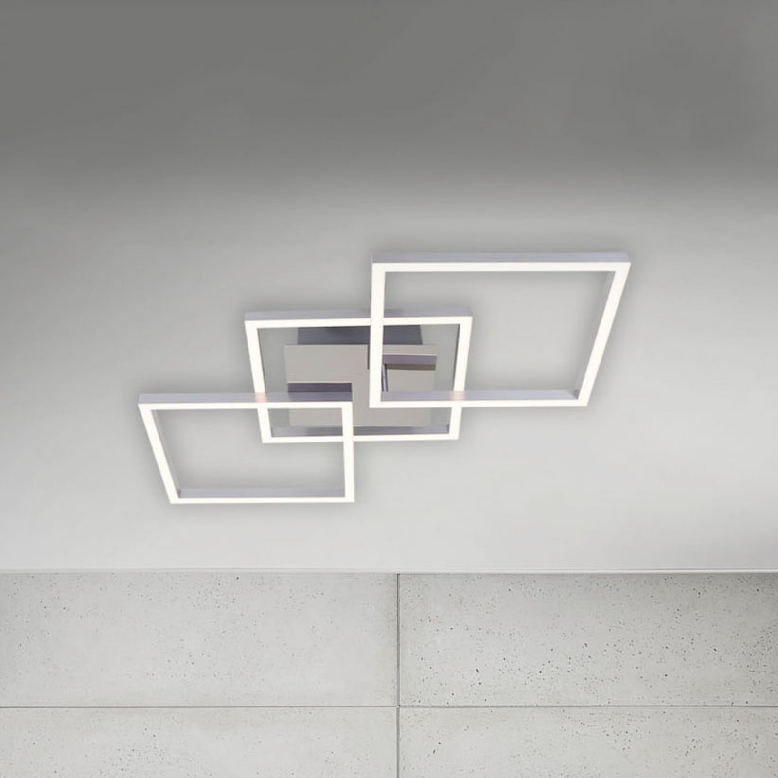 LED stropní světlo Frame step-dim chrom 76x37cm LED stropní světlo Frame step-dim chrom 76x37cm