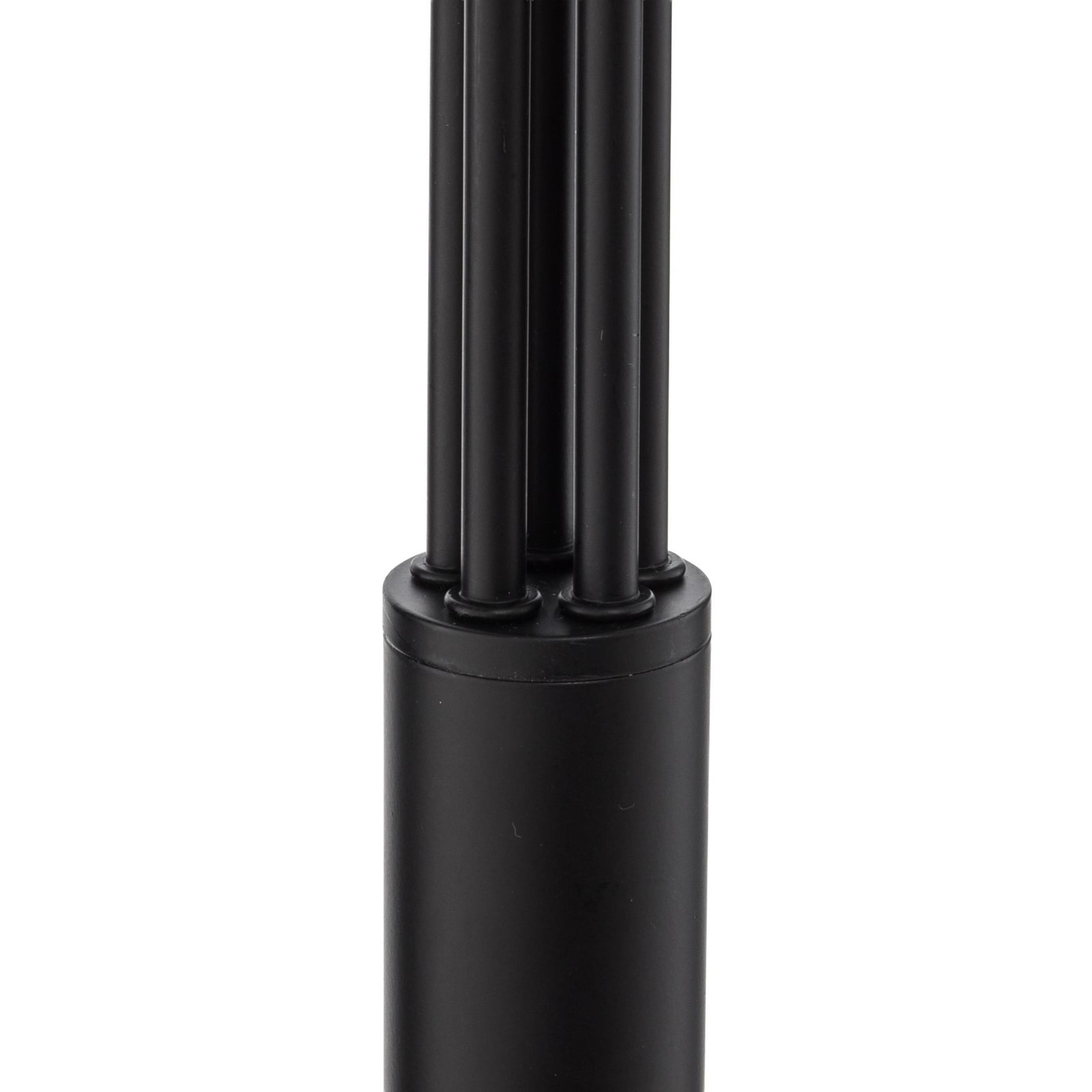 Lampa stojąca Lindby Jewa, czarna, metal, 5-punktowa, E14