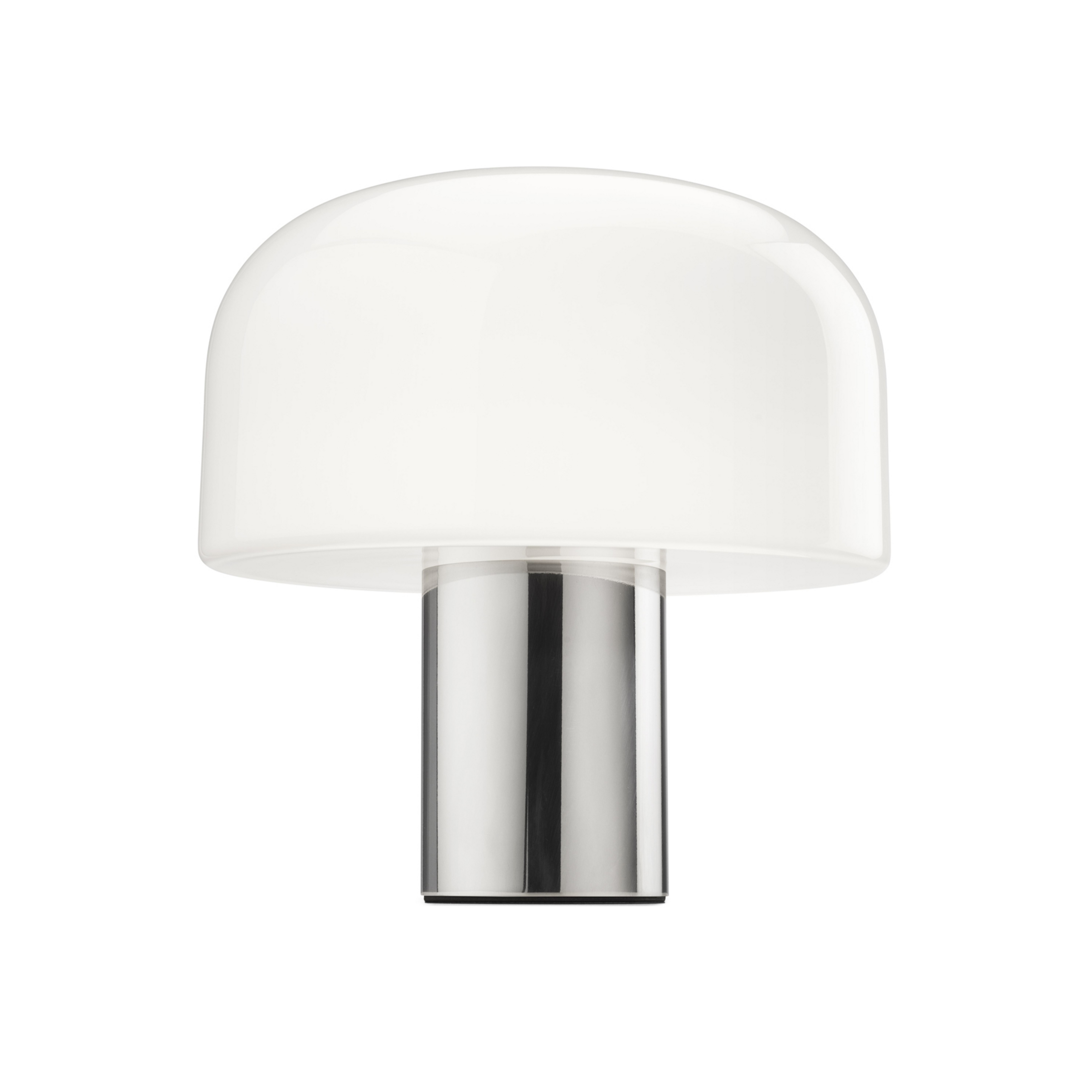 Bellhop Glas T Tischleuchte Bright Aluminium - Flos