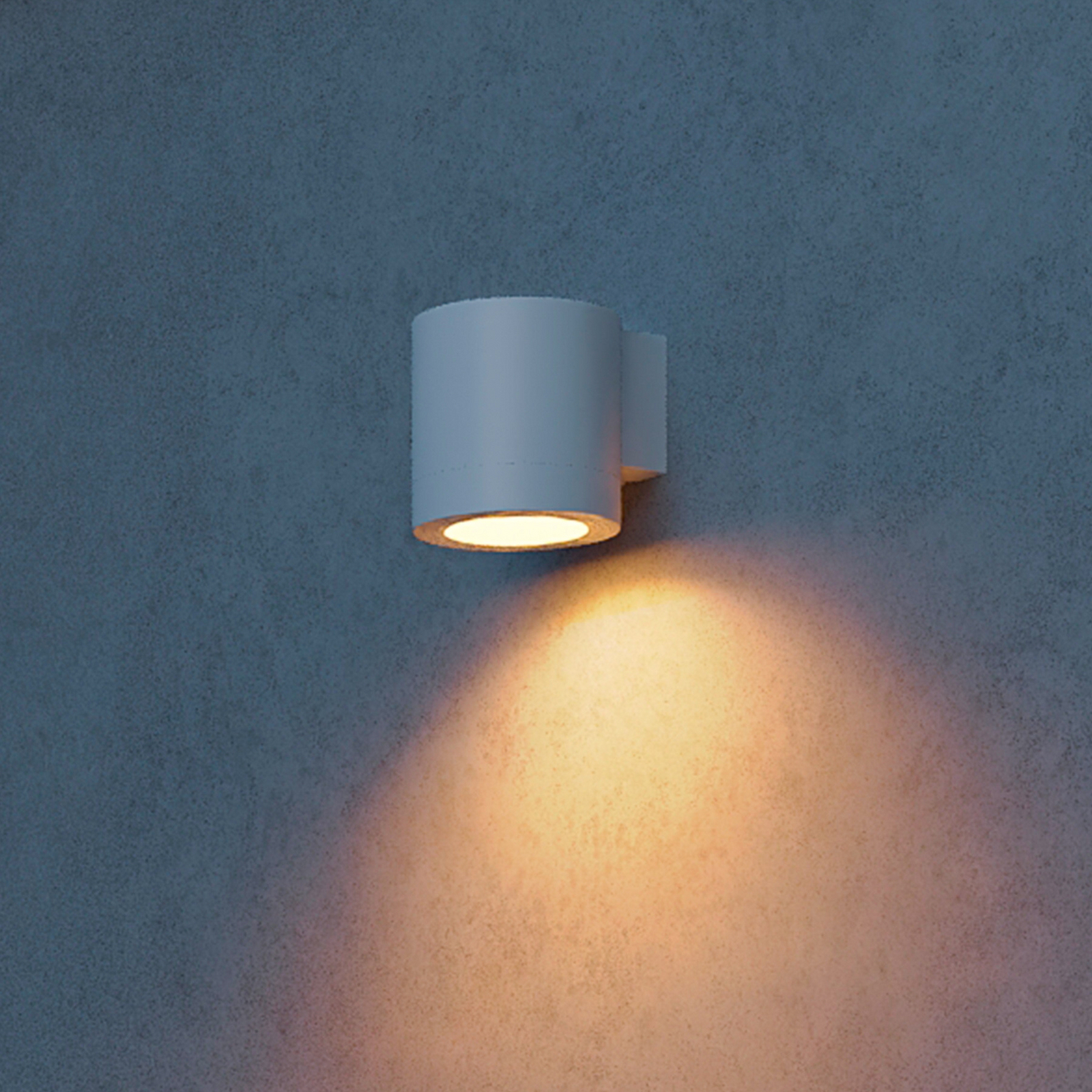 Philips Fylx kültéri fali lámpa, fehér, fém, IP44, GU10