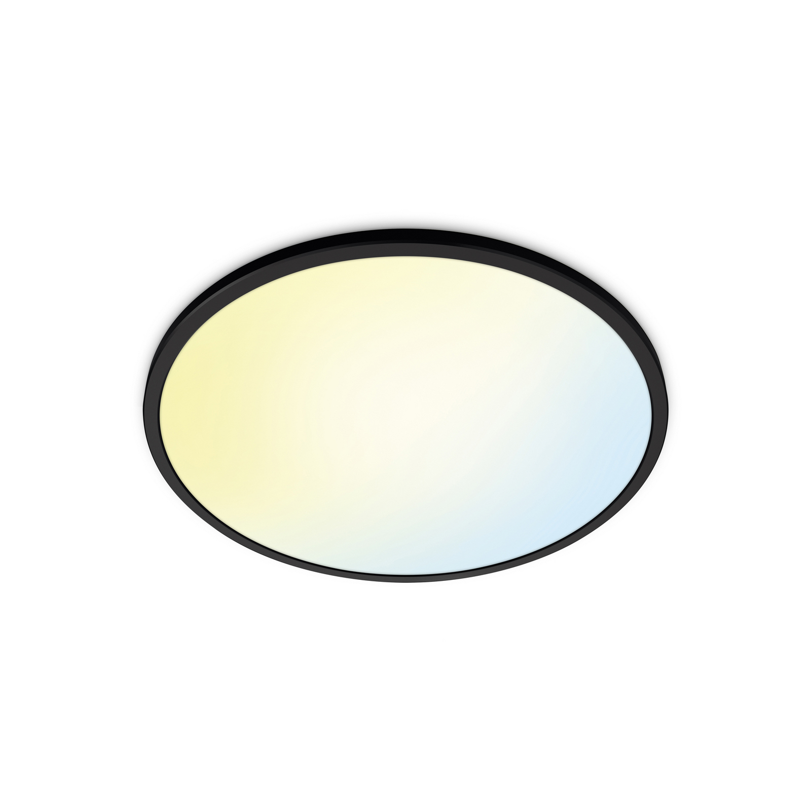 WiZ SuperSlim LED ceiling light, round, CCT