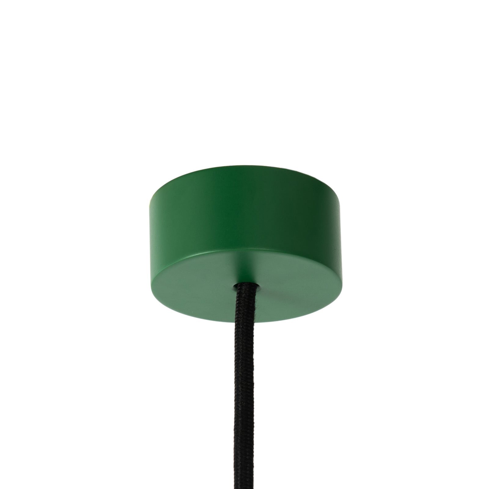 Żyrandol Nola Hide, zielono-biały, Ø 22 cm, aluminium/szkło, E14 Żyrandol Nola Hide, zielono-biały, Ø 22 cm, aluminium/szkło, E14