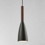 Hängeleuchte Pure mit Holzelement