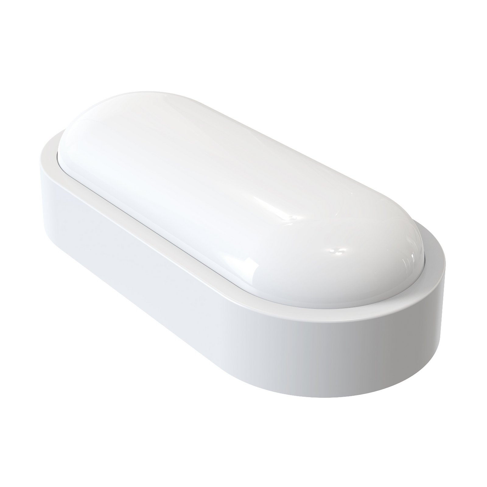 MEGATRON LED outdoor wall light Zella Neo XL, white, IP54 MEGATRON LED outdoor wall light Zella Neo XL, white, IP54