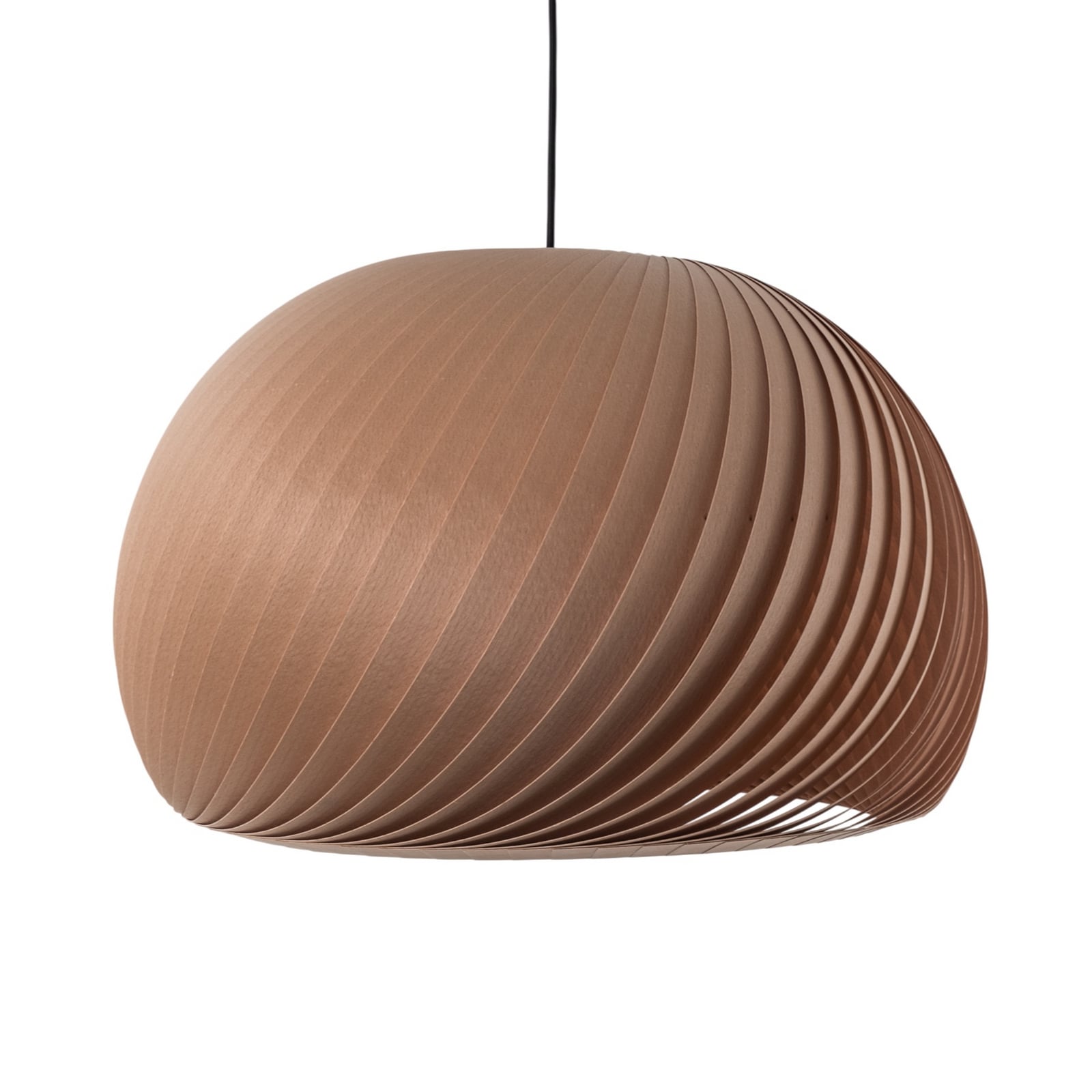 Żyrandol Janne, drewno bukowe, średnica 53 cm, E27 – ALDEX