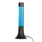 Volcan 4188 table lamp, black, glitter effect, E14
