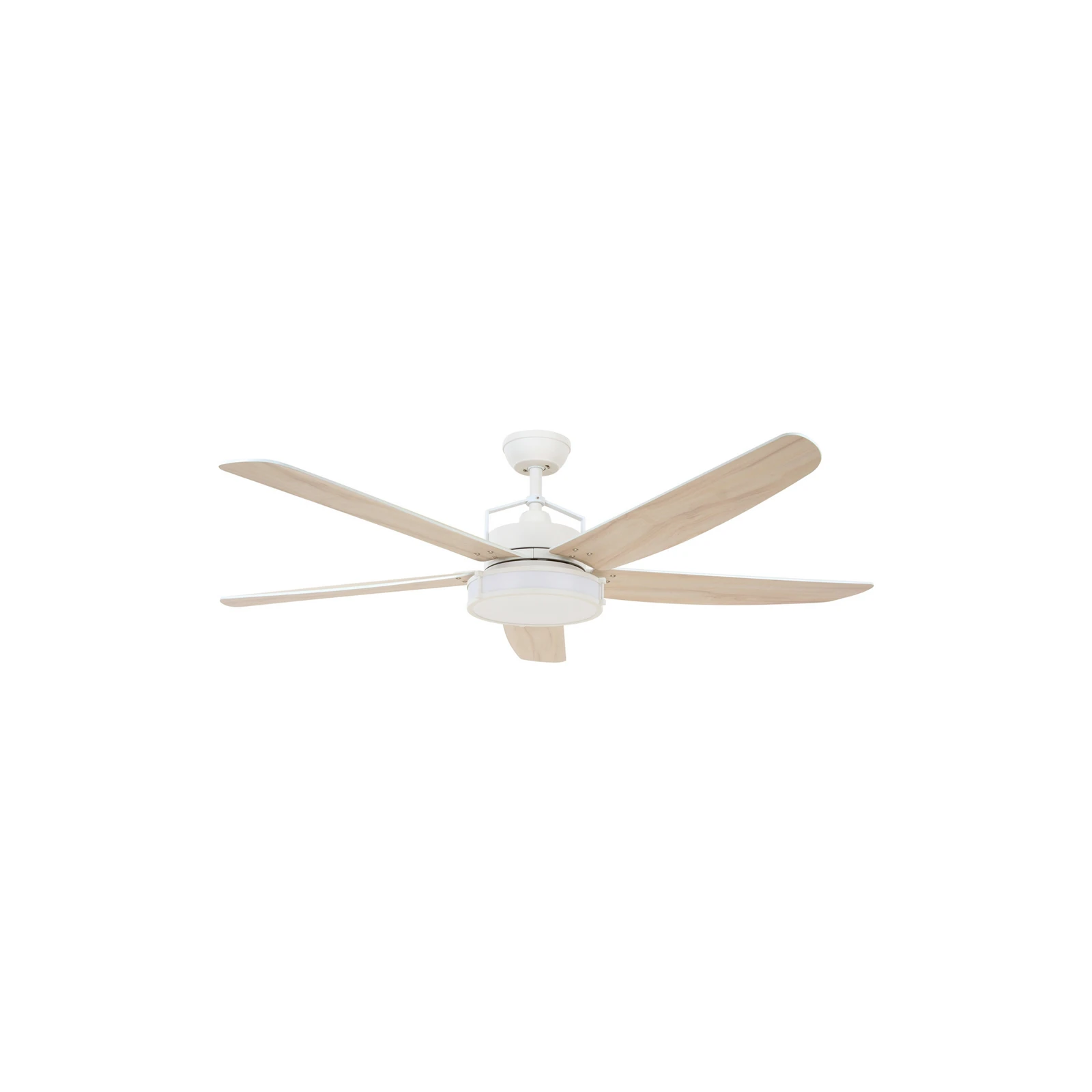 Beacon Deckenventilator mit Licht Louisville, weiß, leise