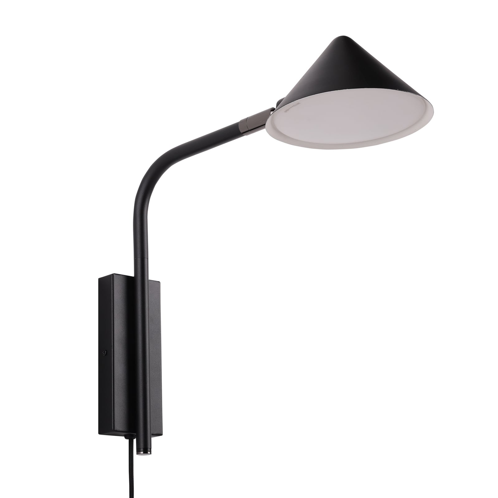 Kuro fali lámpa, fekete, 32 cm, dugaszolható, G9 – Watt & Veke