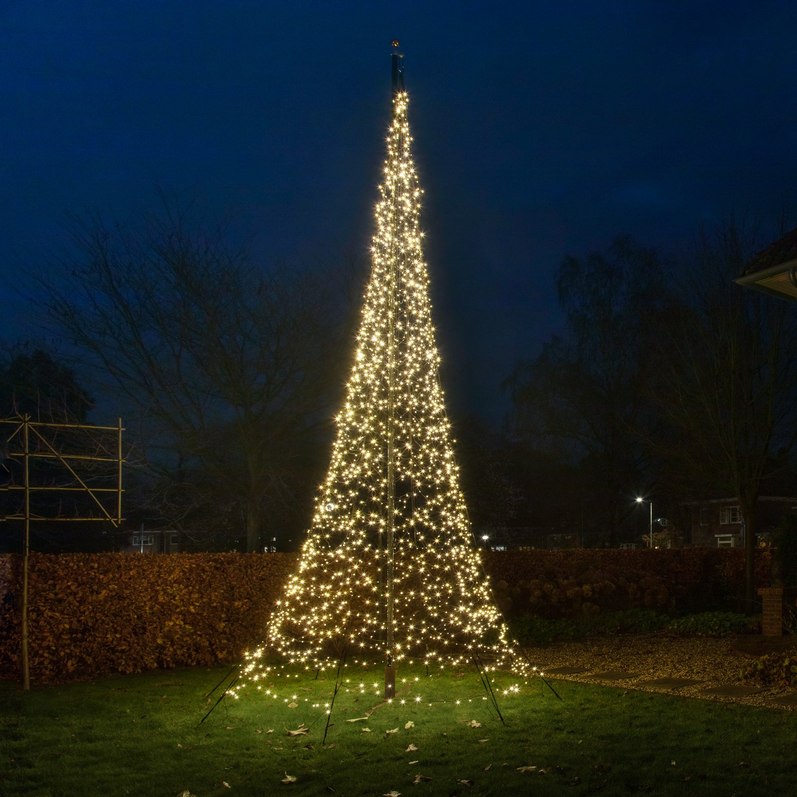Fairybell árbol de Navidad LED, 600cm, 2.000 LED