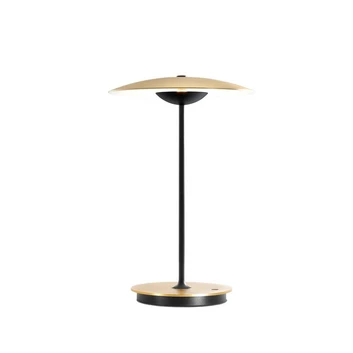Ginger 20M Lampa Stołowa Portable Brushed Brass-White - Marset