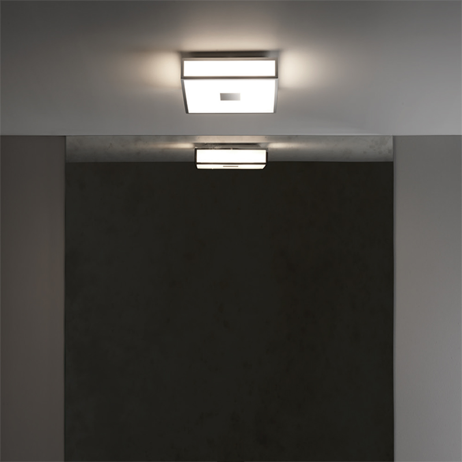 Astro Mashiko LED Bad Deckenleuchte 30x30 chrom Astro Mashiko LED Bad Deckenleuchte 30x30 chrom