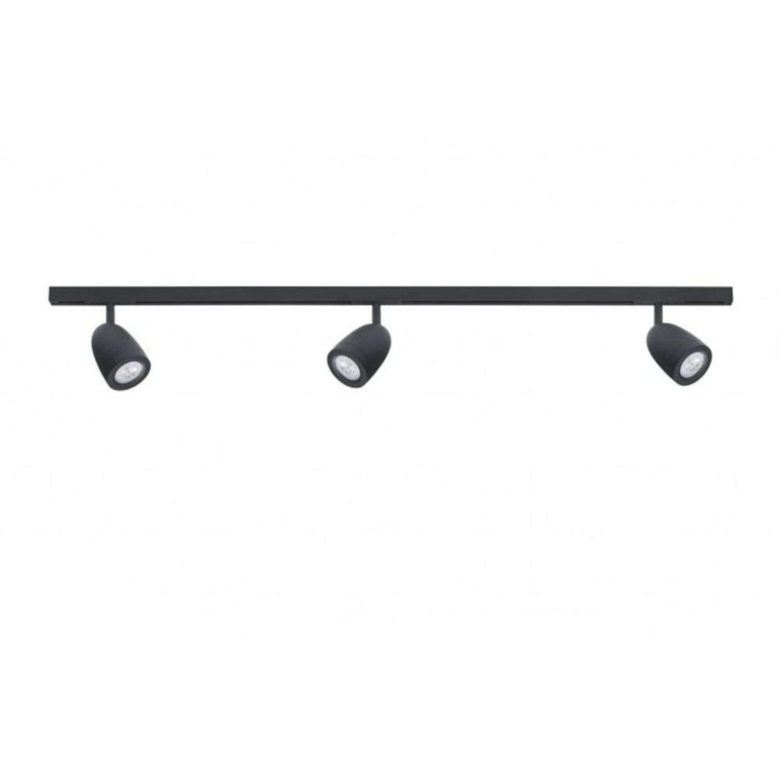 Designline Bell Kit 3 Plafoniera 2m Nero - Antidark