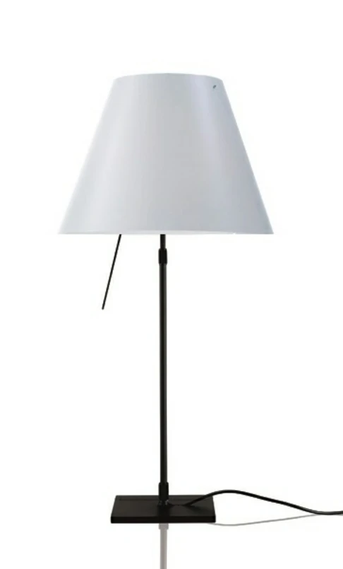 Luceplan - Costanza Tischleuchte m/Dimmer Schwarz/White