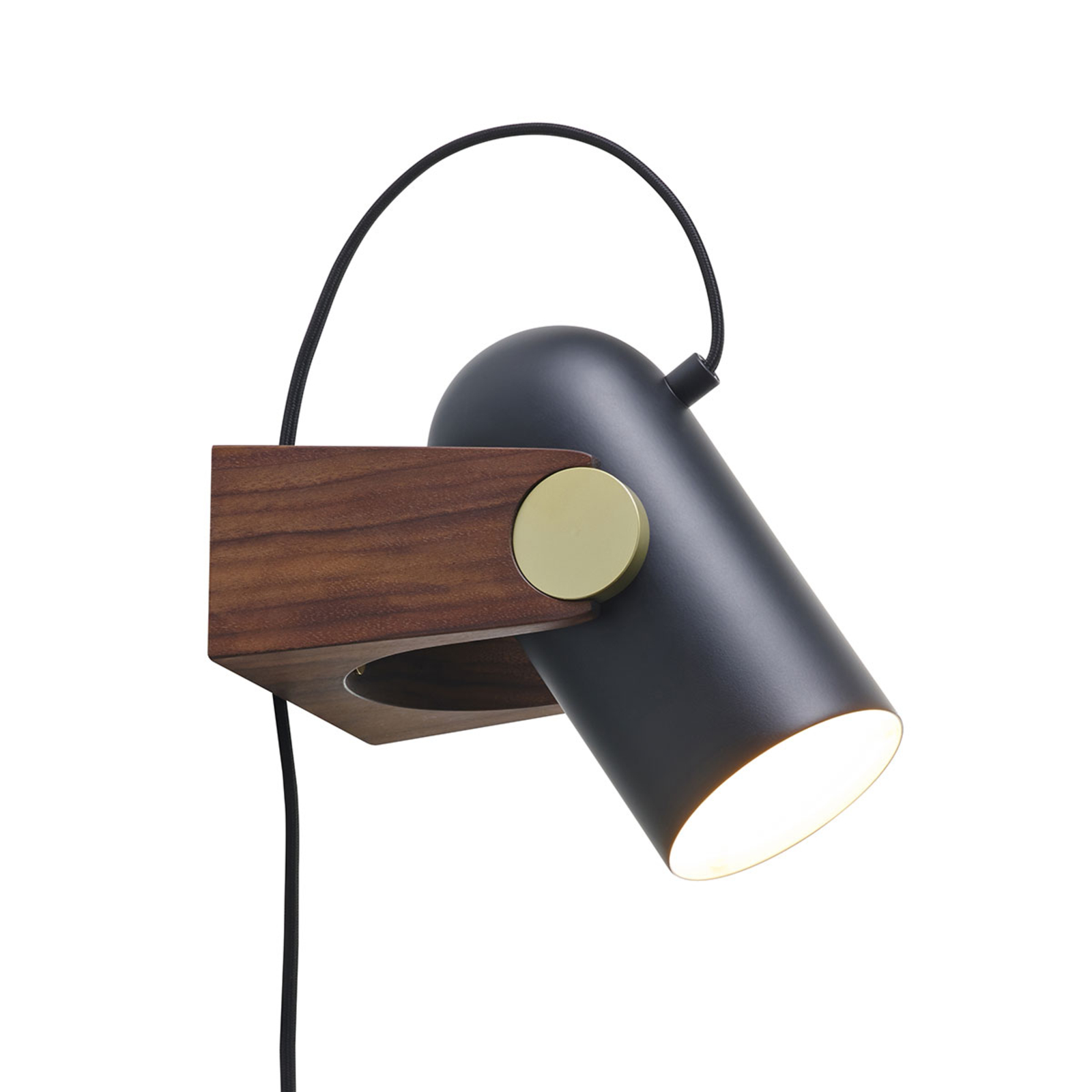 LE KLINT Carronade – čierne stolová lampa