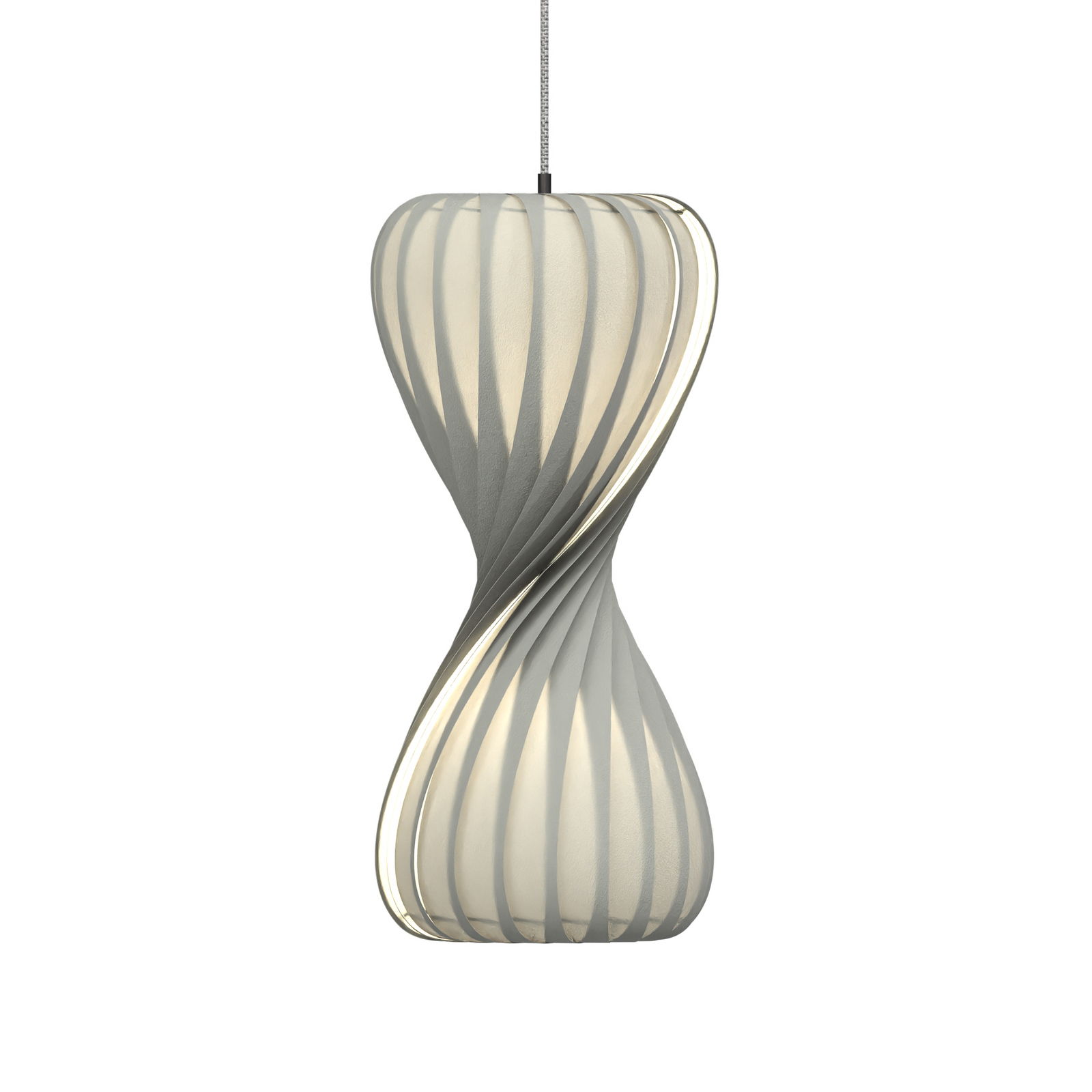 Lampada a sospensione Tom Rossau TR7, plastica (PC), altezza 55 cm, E27