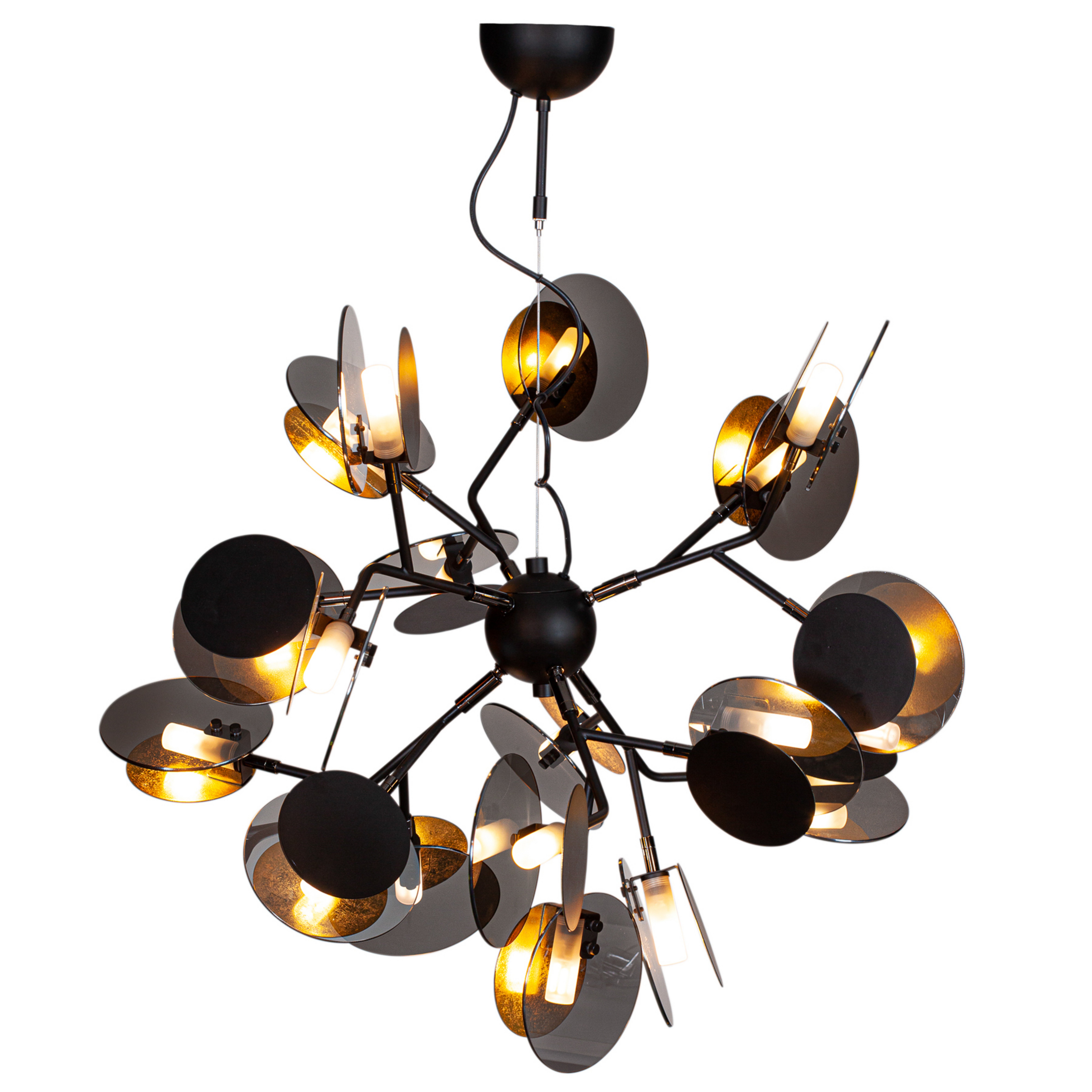 Turno Lustre Black/Gold - By Rydéns
