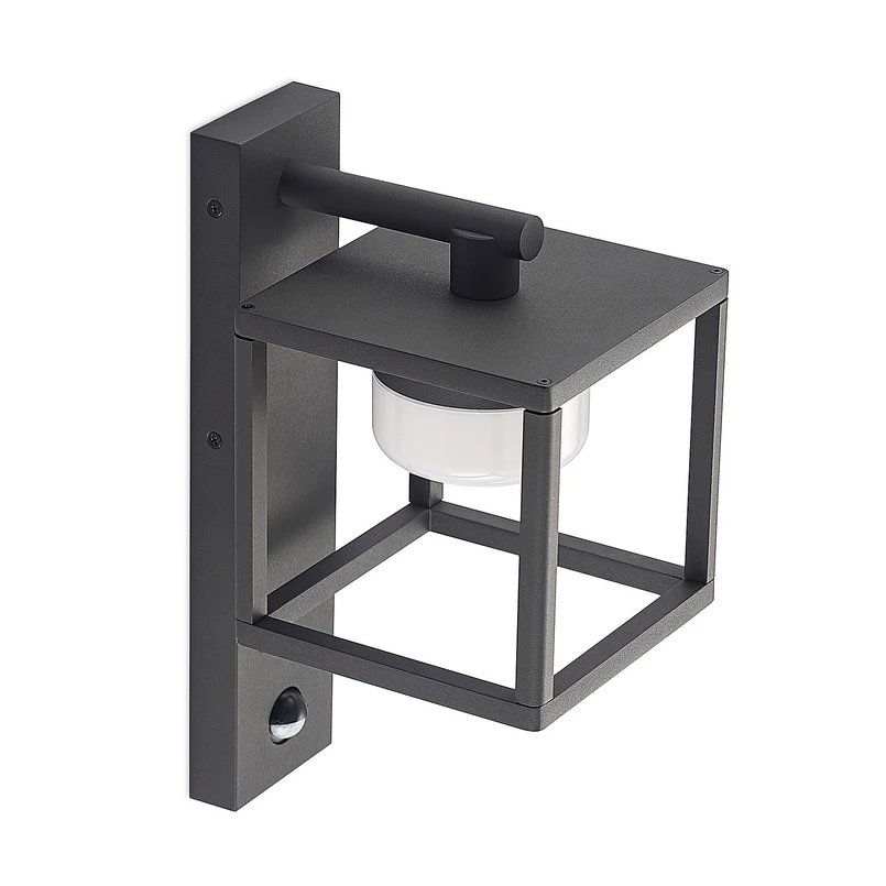 Lucande – Timio Down Außen Wandleuchte Dark Grey