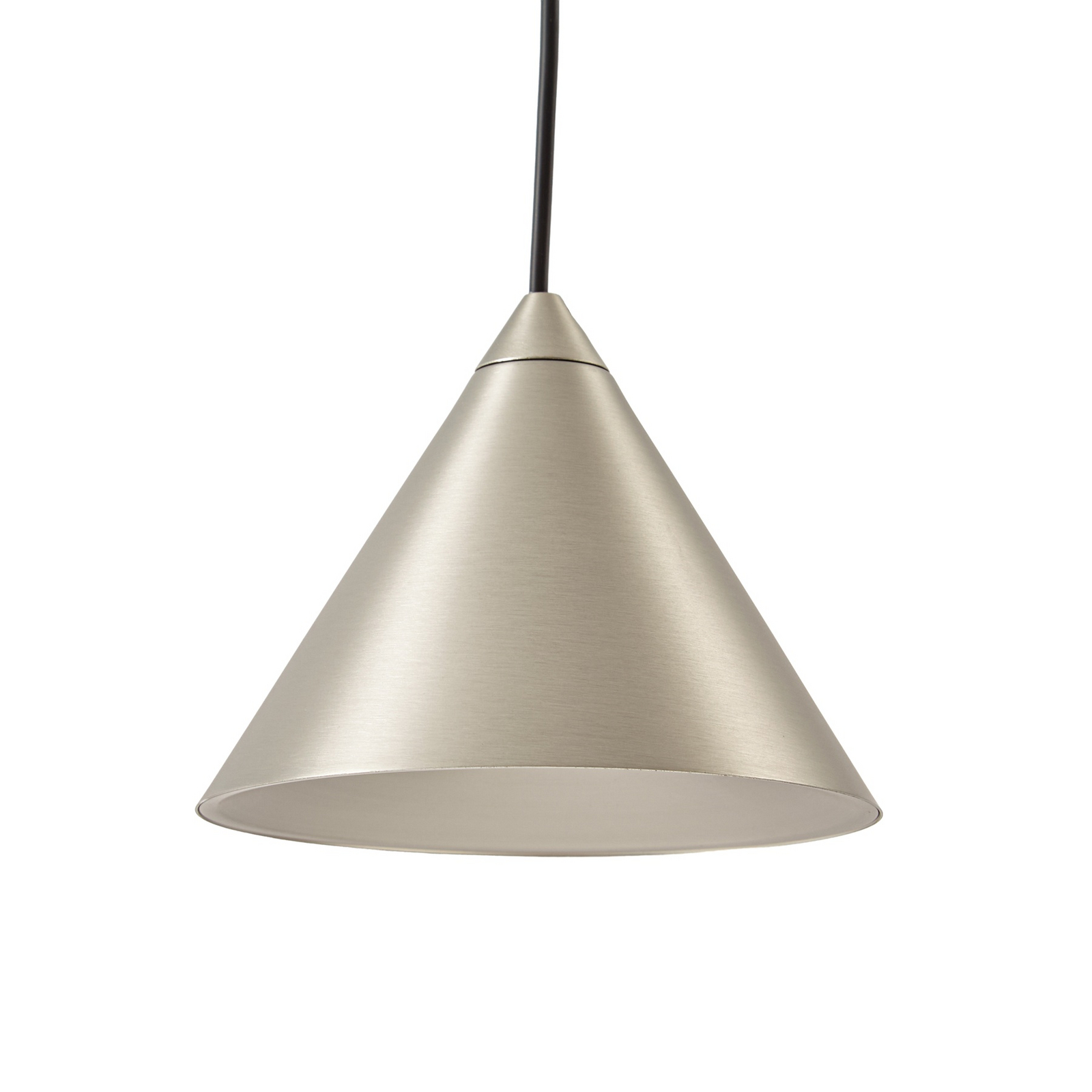 Lampă suspendată LED Lucande Rhodes, cu 4 becuri, nichel, 82 cm Lampă suspendată LED Lucande Rhodes, cu 4 becuri, nichel, 82 cm