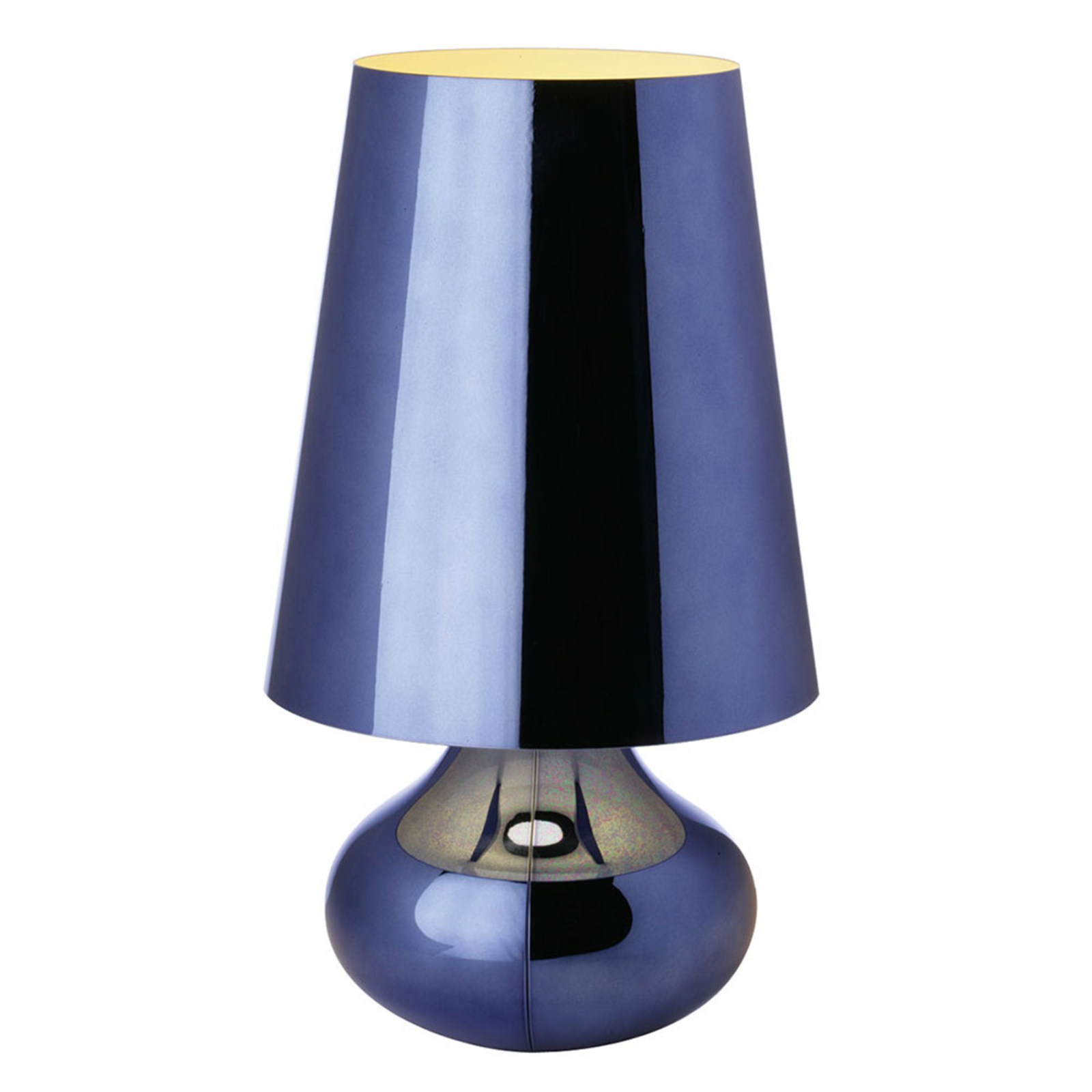 Kartell Cindy LED-bordslampa, metallisk blå