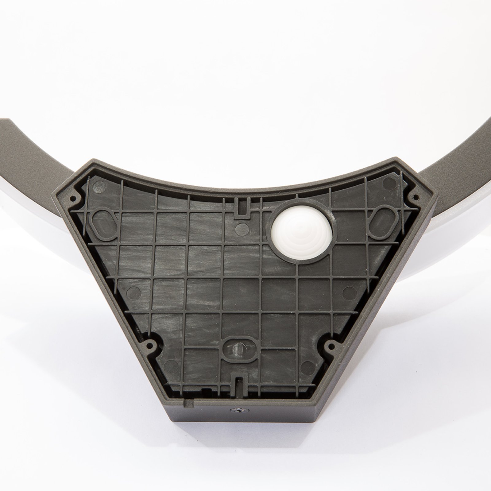 Half Aplique Pared Exterior w/Sensor Graphite - Lucande
