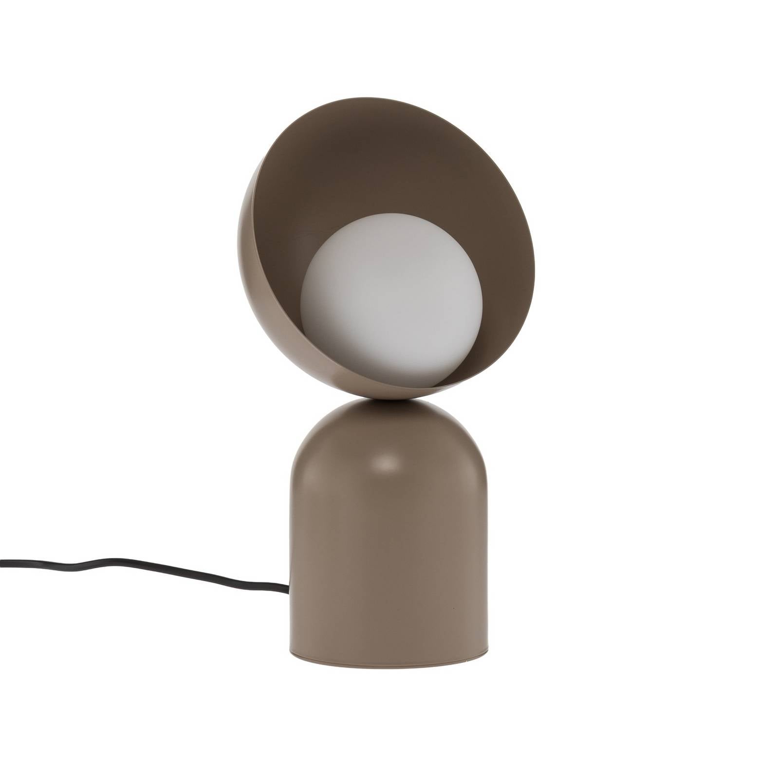 Tischleuchte Boto LN1, beige, Stahl/Glas, Höhe 31 cm, G9