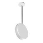 LED pendant light Yo-Yo, white, 2,700 K, aluminium, PMMA, dimmable