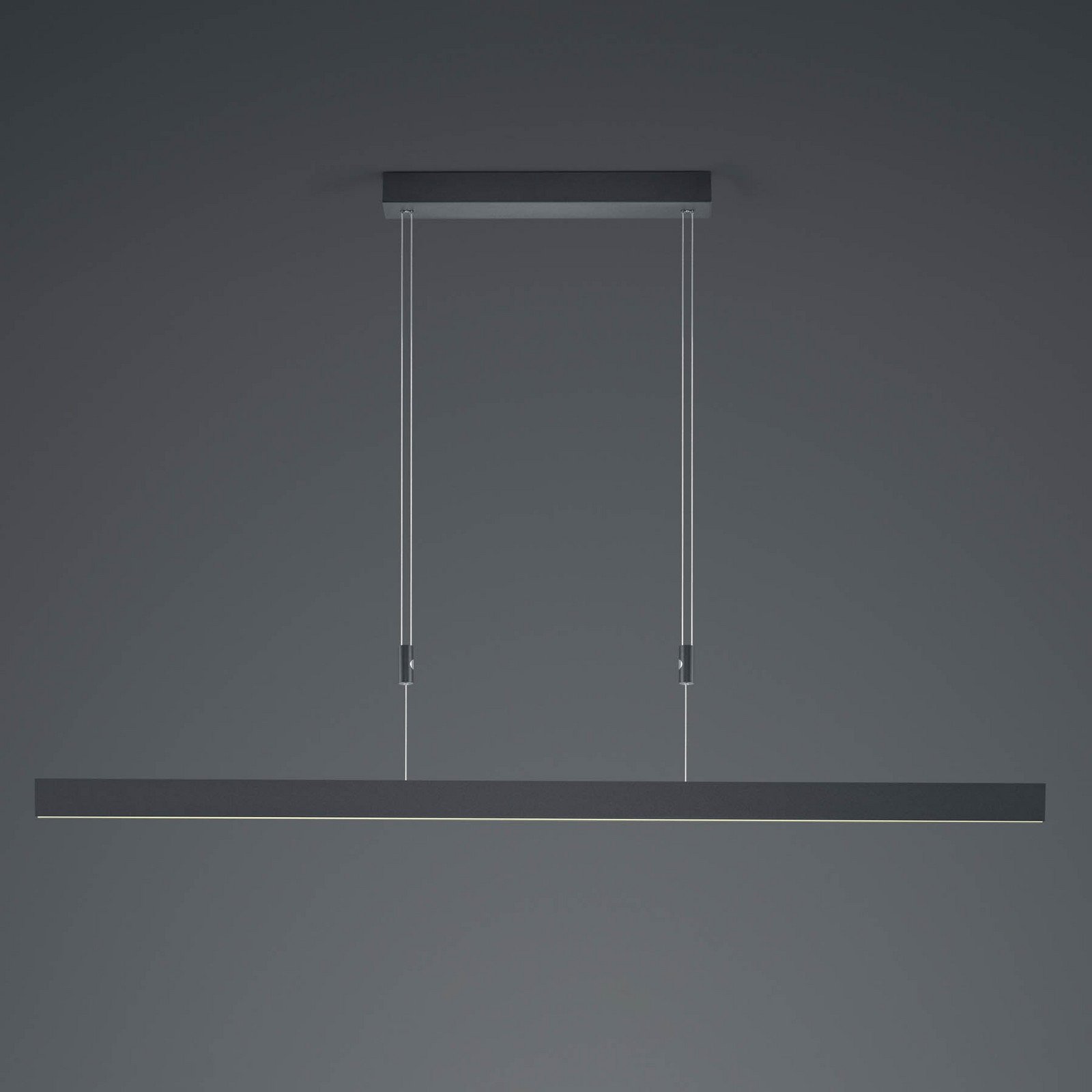 HELL Suspensie Delta LED 130 cm negru - Camera de zi / sufragerie - Modern - Metal