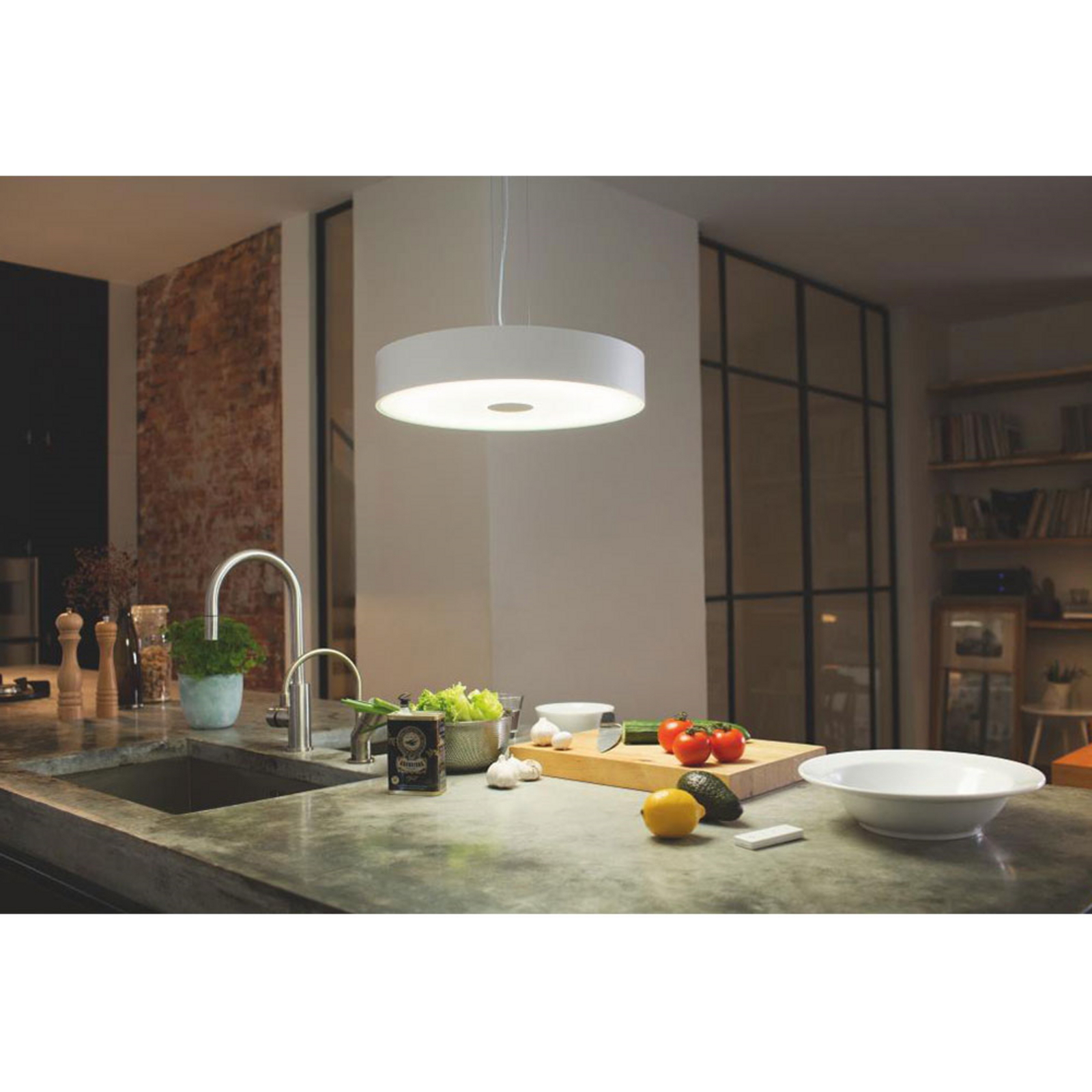 Fair Hue Lustră Pendul White Amb. White - Philips Hue