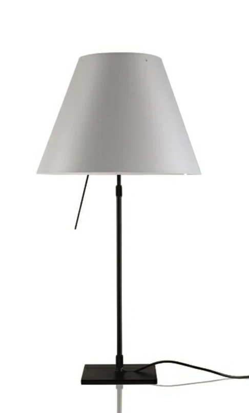 Luceplan - Costanza Tischleuchte m/Dimmer Schwarz/Mistic White