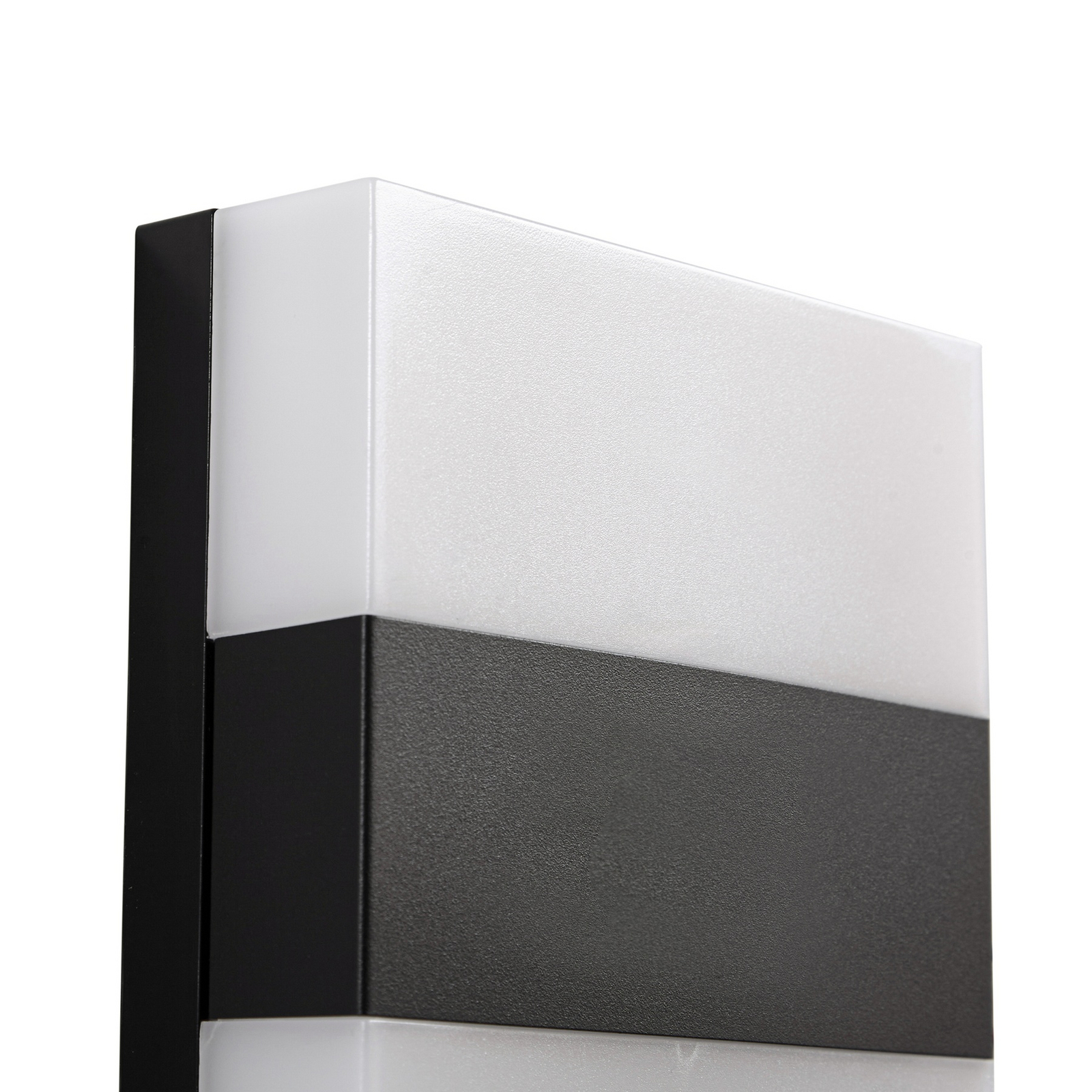 Teekon LED vanjska zidna svjetiljka, 20 cm, IP44, antracit - Prios