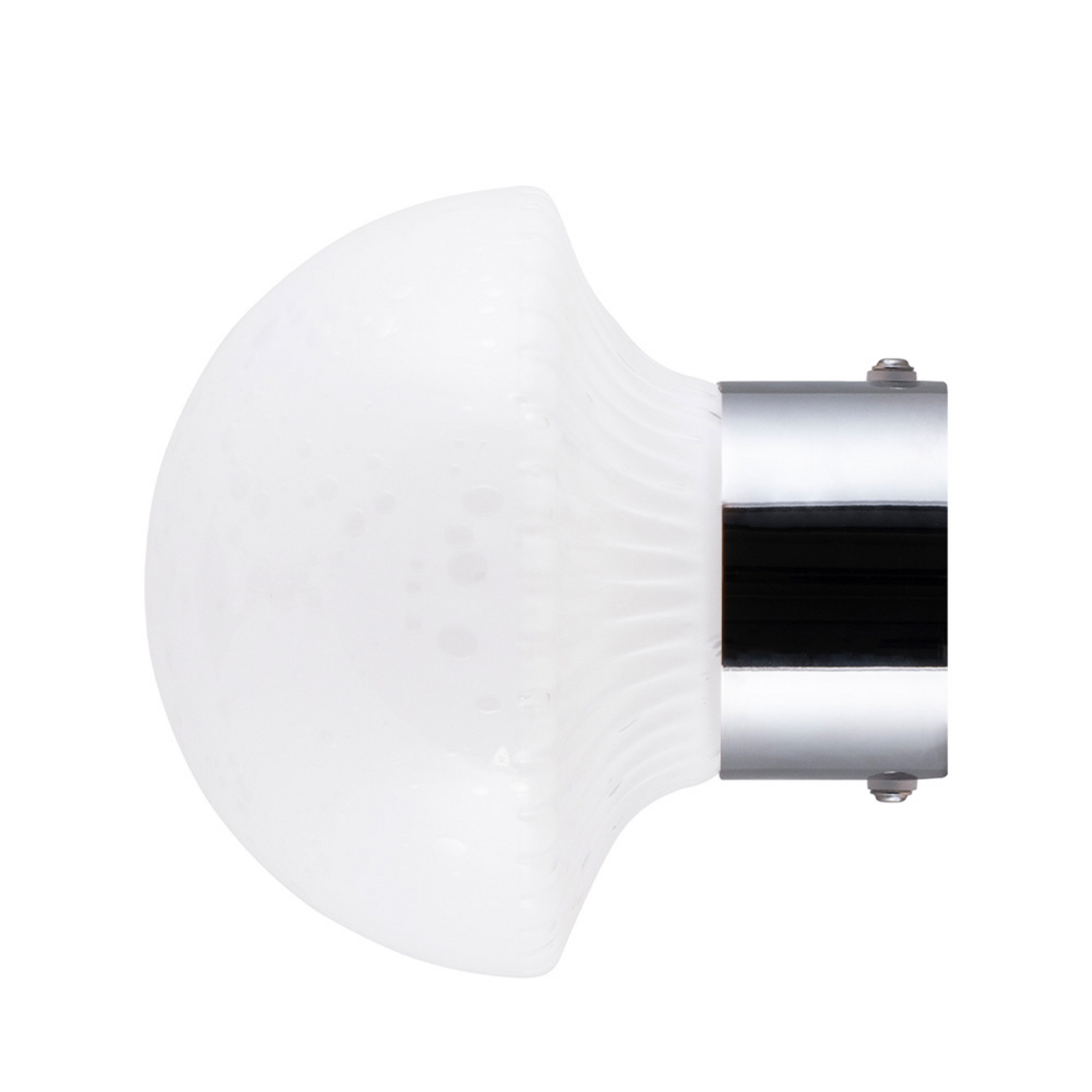 Fungo 16 Vägglampa/Plafond IP44 Vit/Krom - Globen Lighting