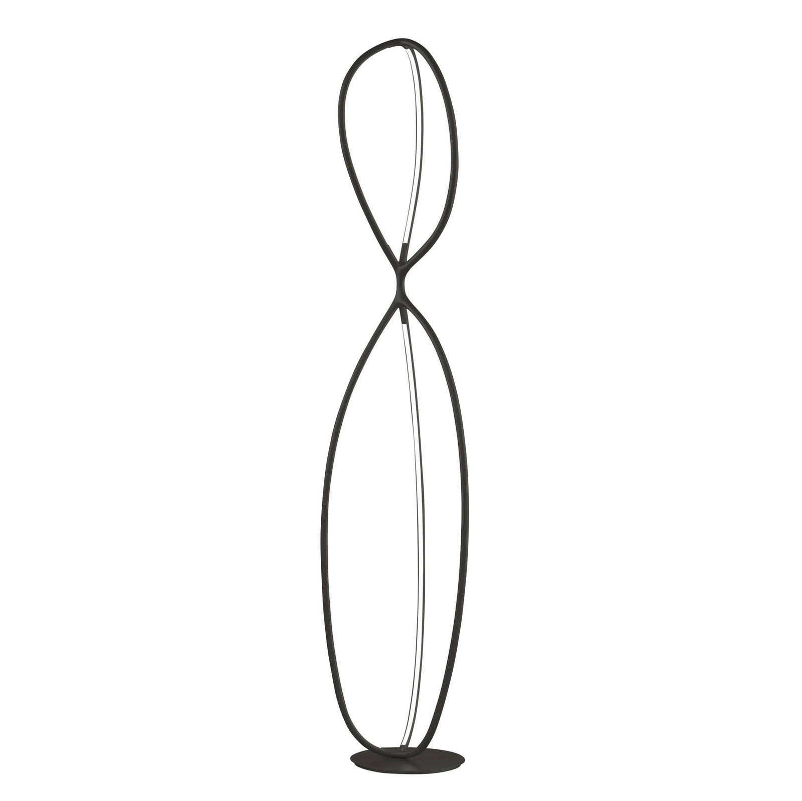 Artemide Arrival LED-Stehleuchte, App, schwarz