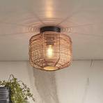GOOD & MOJO Tanami plafondlamp, 25x20cm, naturel