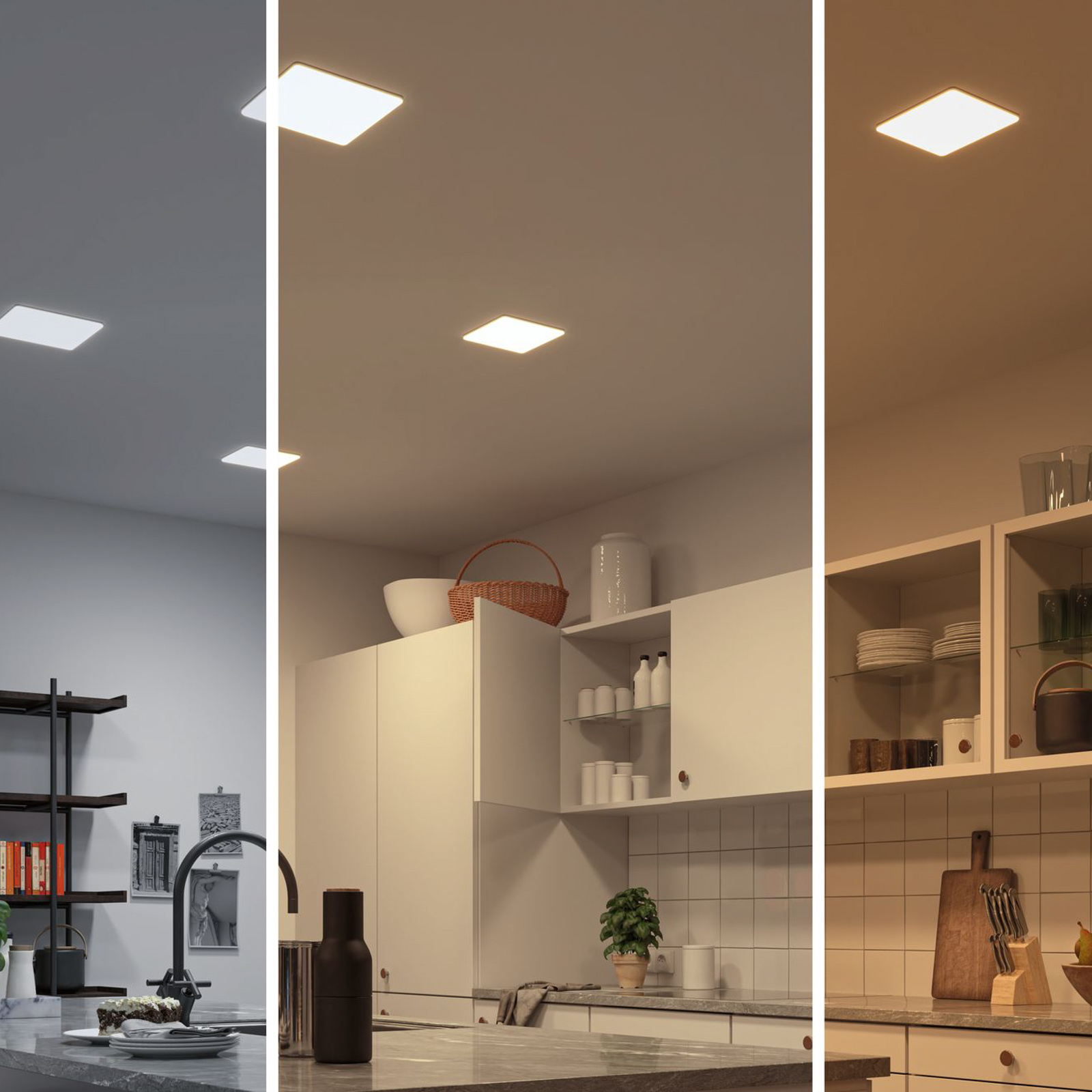 Paulmann LED-Panel Veluna eckig CCT ZigBee