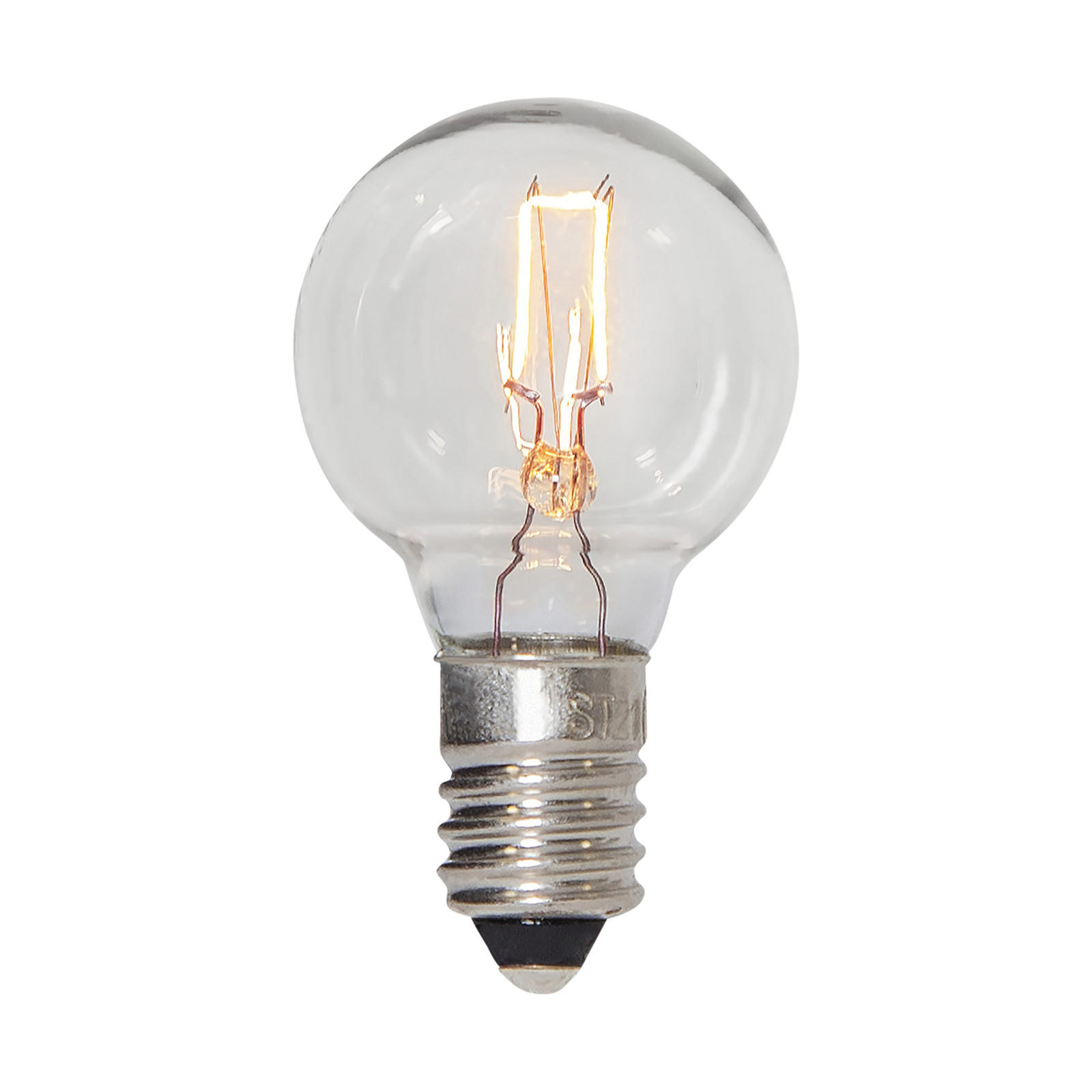 LED-Filamentlampe E10 3W dimmbar, 3er-Set, 34V